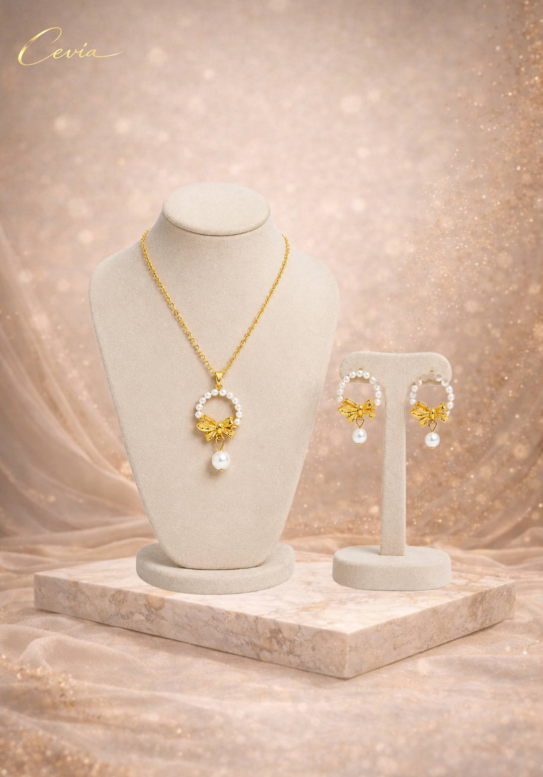 The Celeste Pearl Duo Set