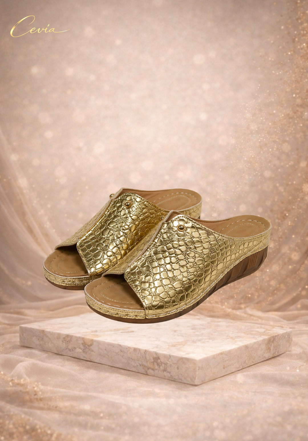 The Luxe Comfort Slide Sandals