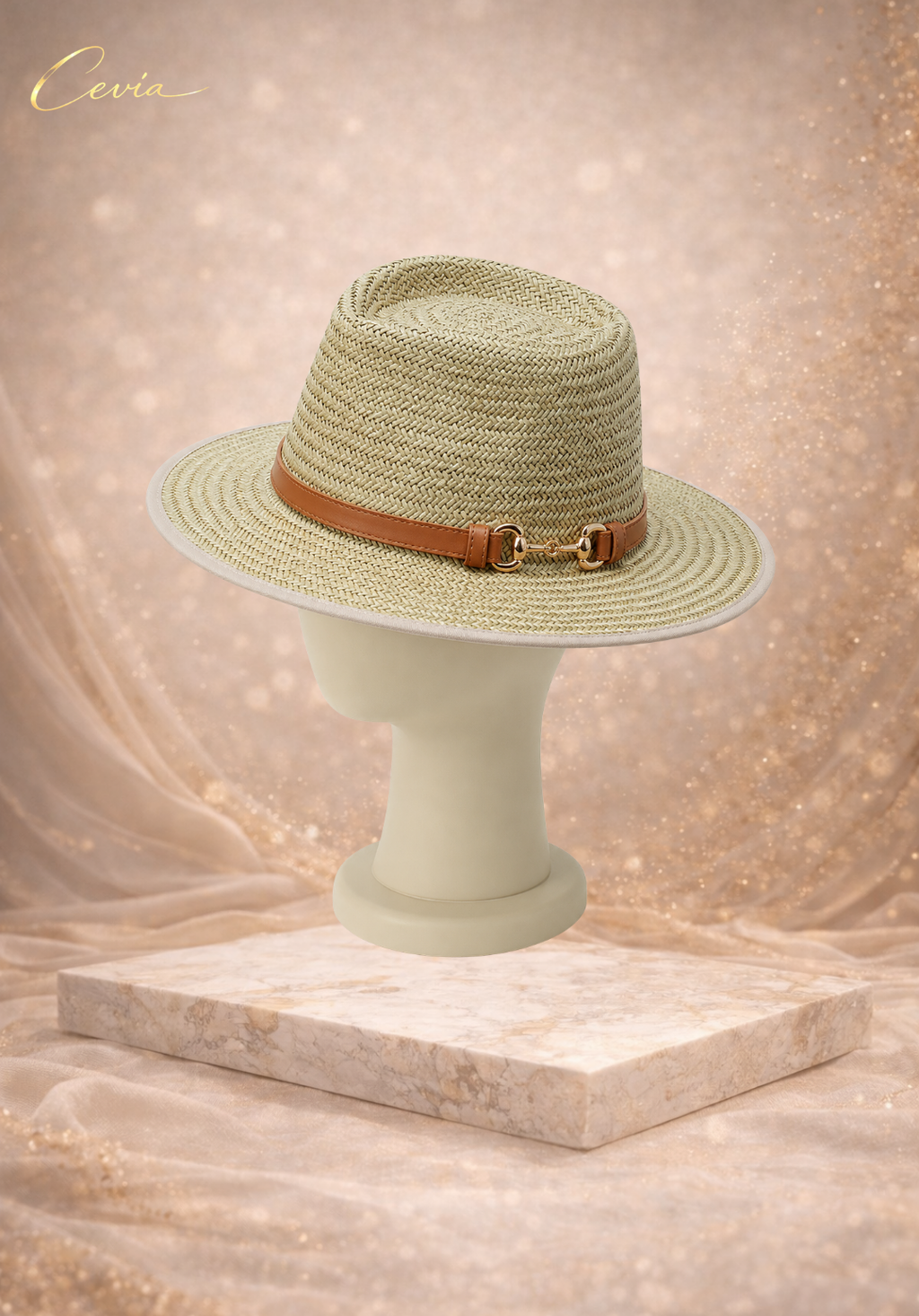 The Riviera Equestrian Straw Hat
