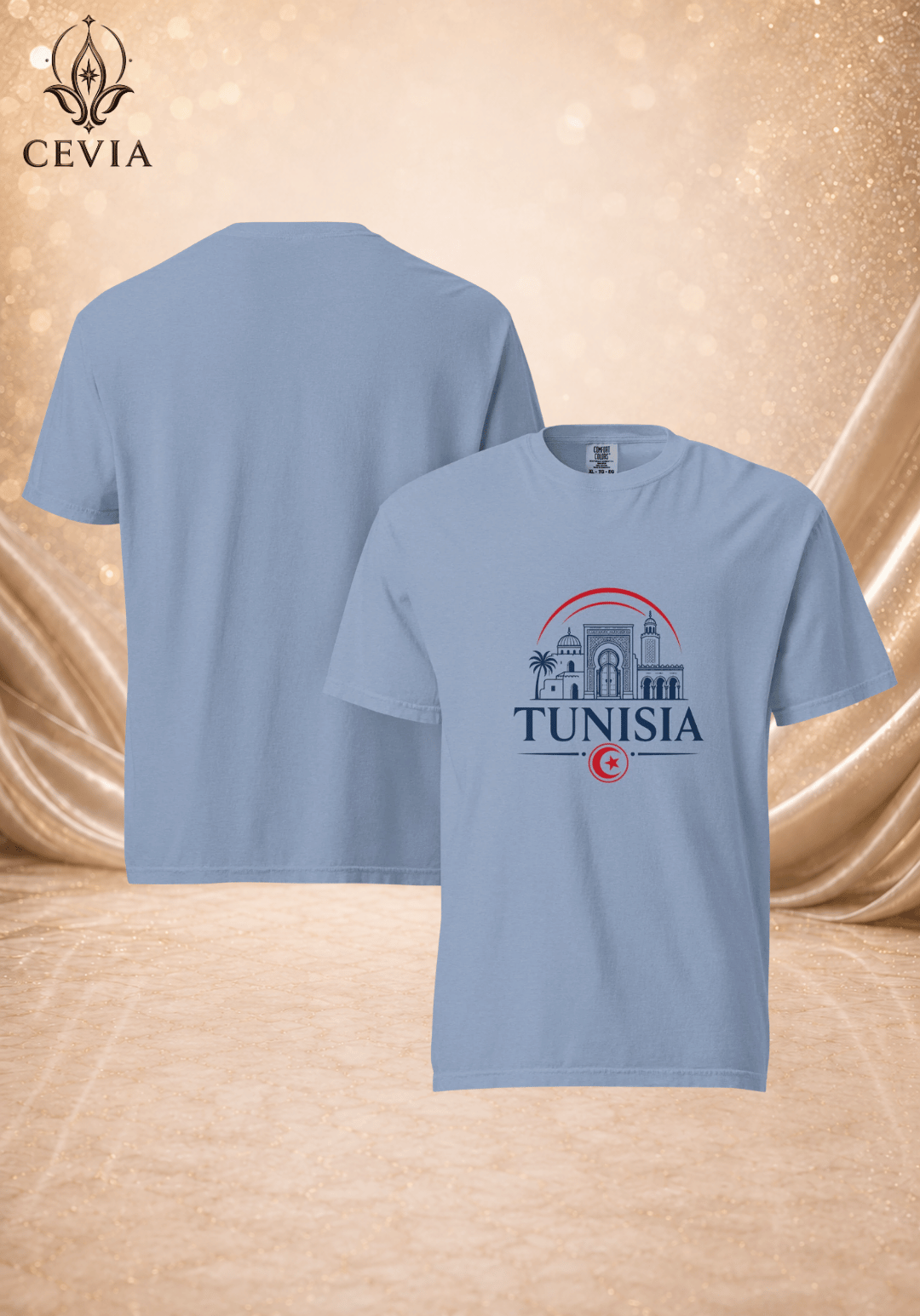 The Tunisia Supporter Graphic Tee