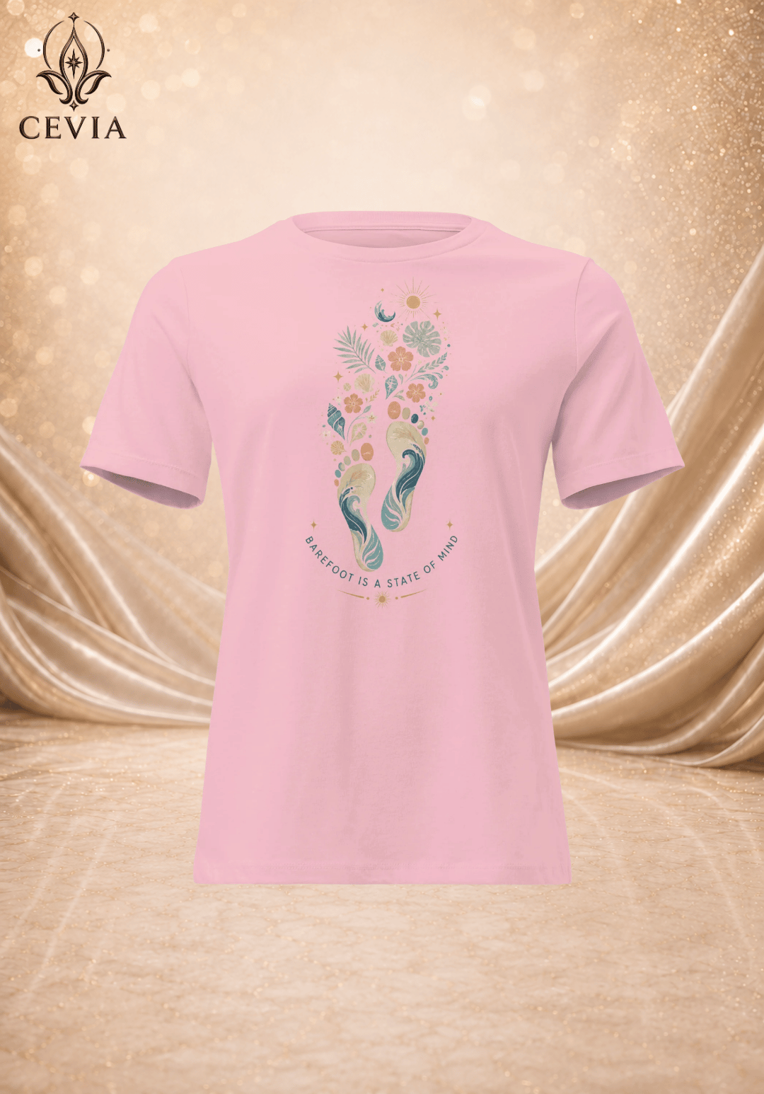 The Barefoot State of Mind Graphic Tee