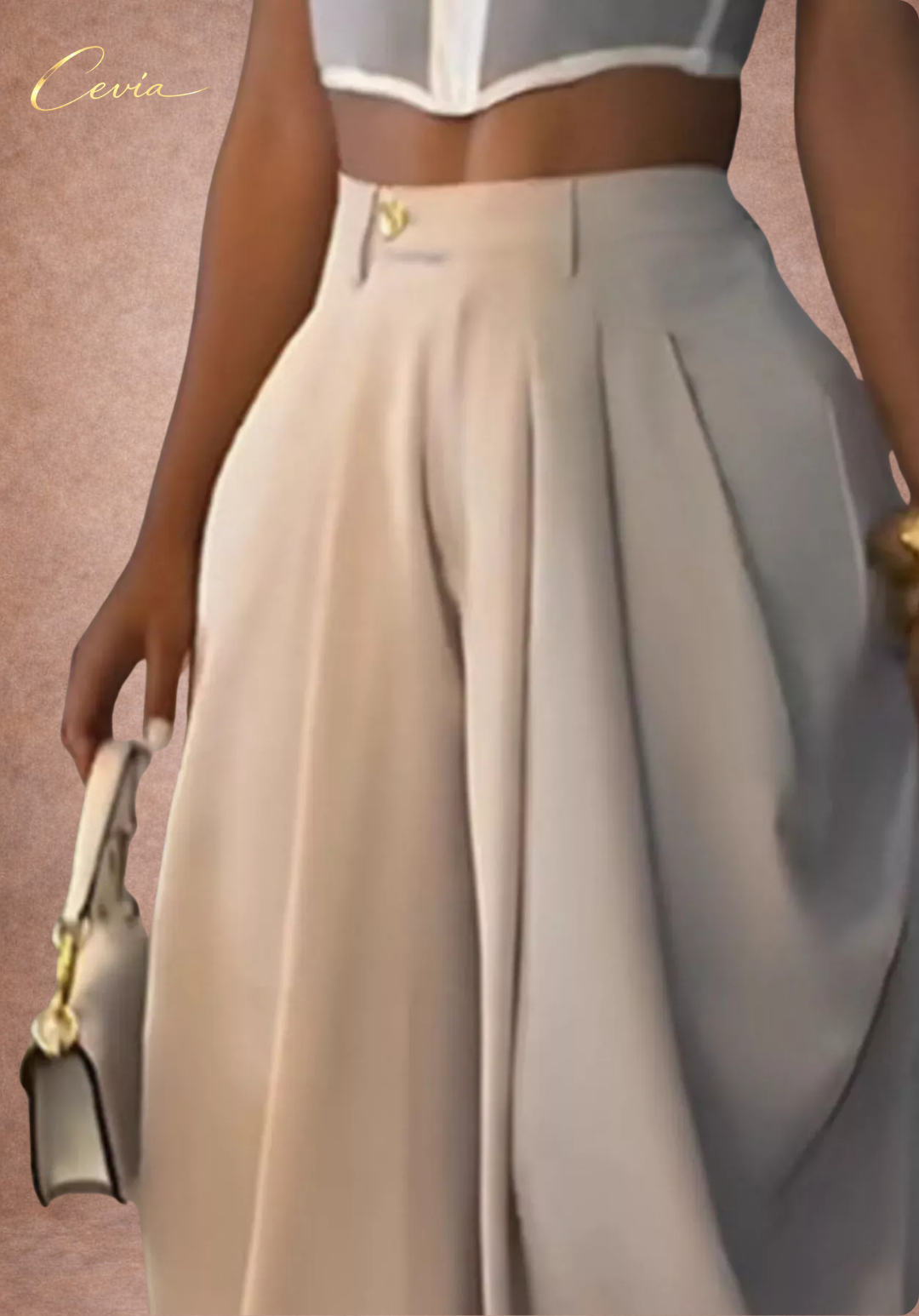 The Sculpted Draped Trousers
