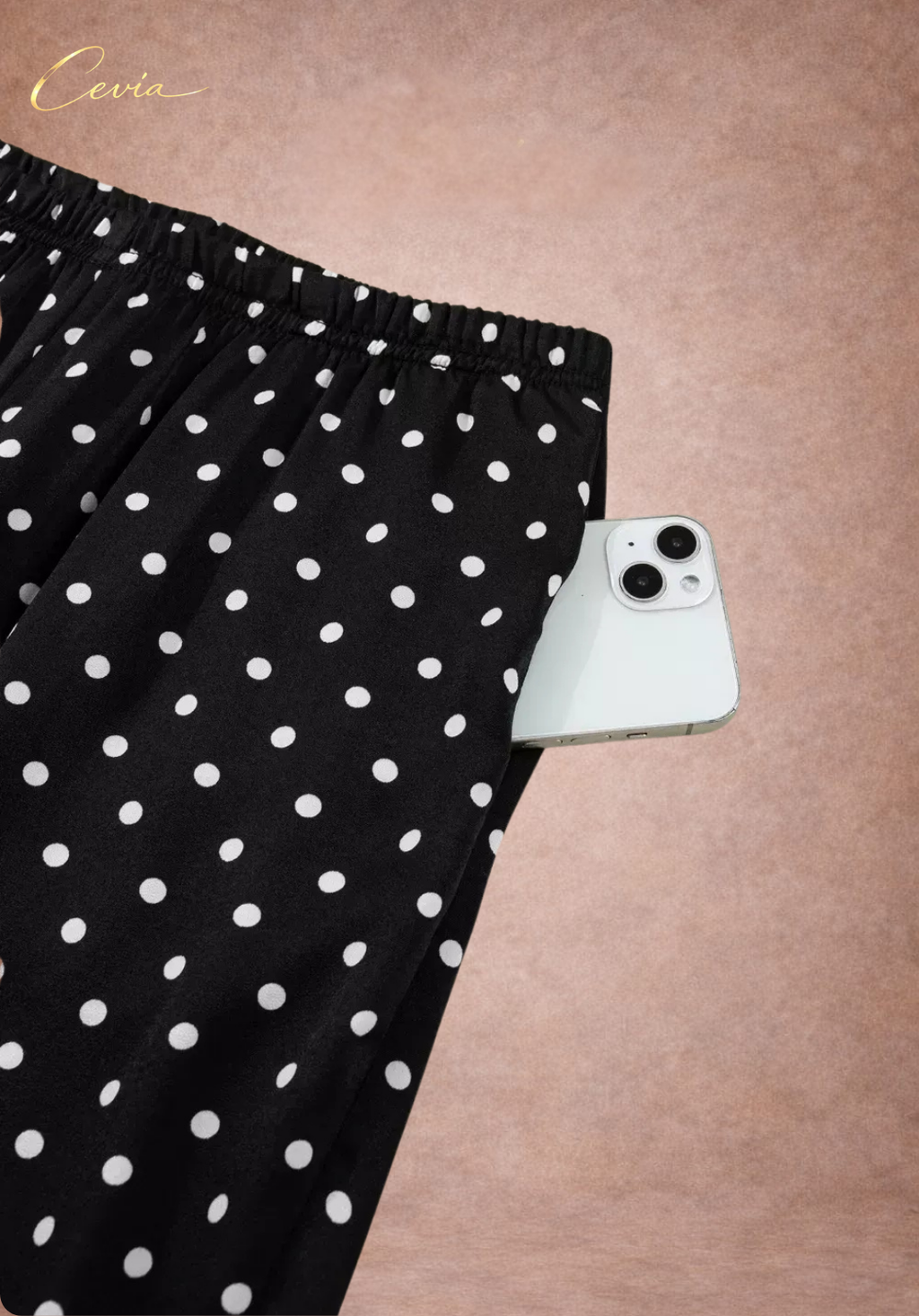 The Midnight Muse Polka Dot Trousers