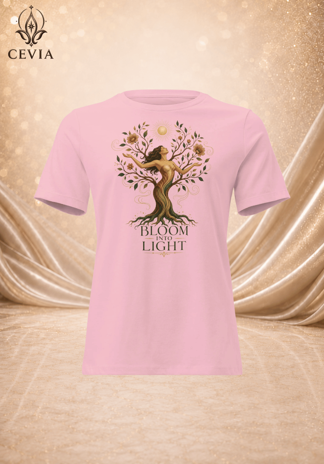 The Bloom Into Light Graphic Tee