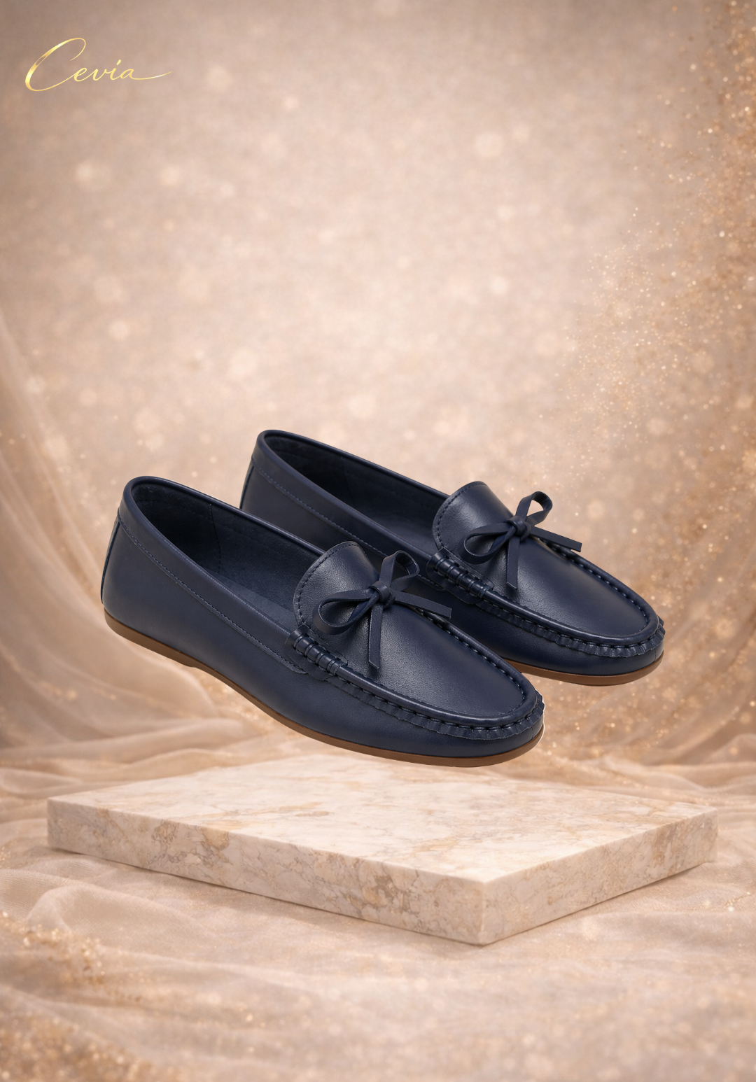 The Classic Bow Comfort Loafers