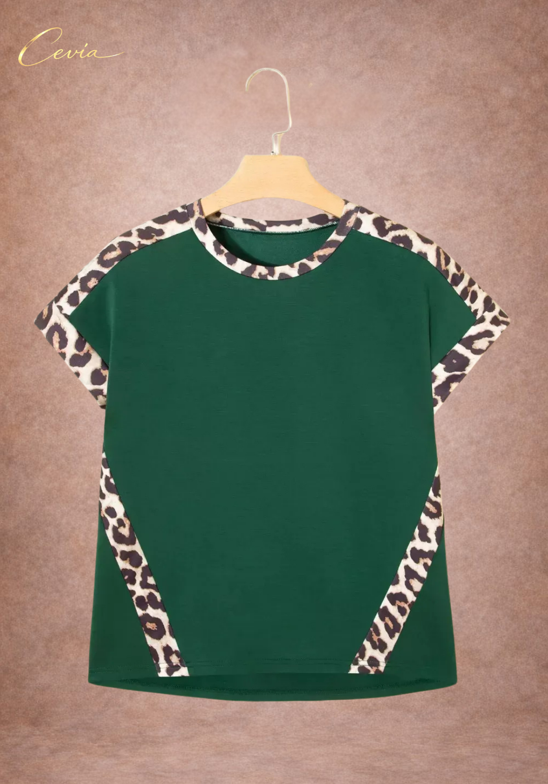 The Wild Elegance Contrast Tee
