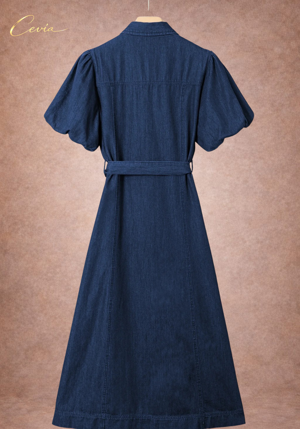 The Heritage Buttoned Midi Dress