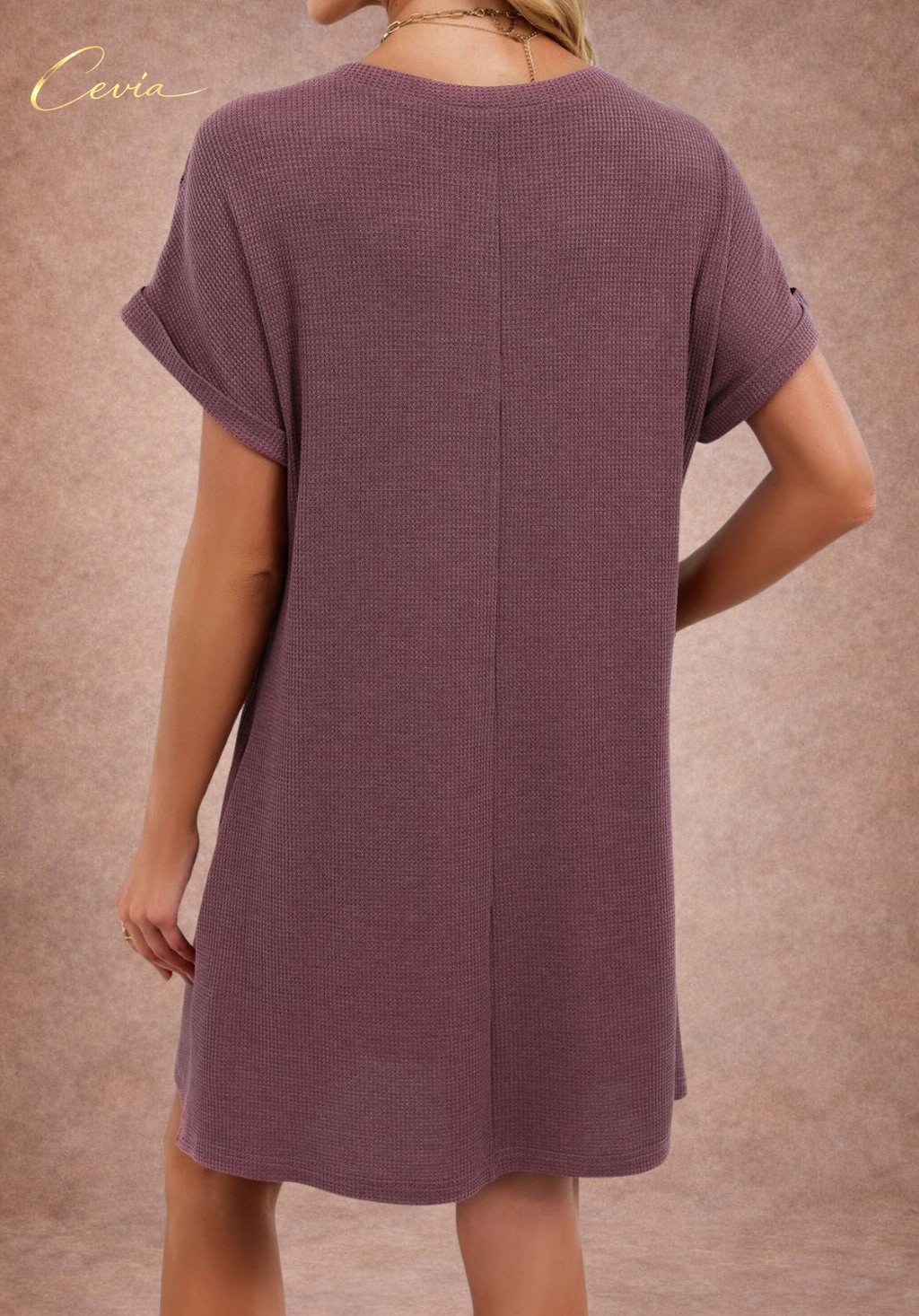 The Soft Grace Textured Dress