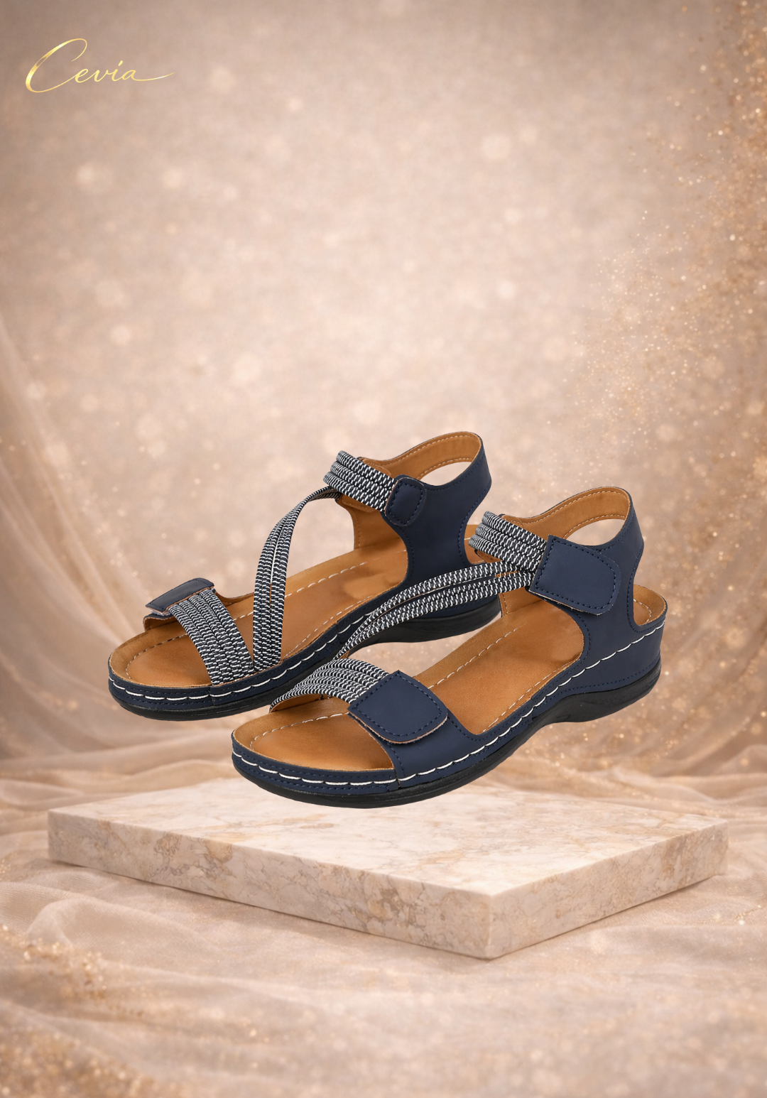 The Amalfi Comfort Strap Sandals