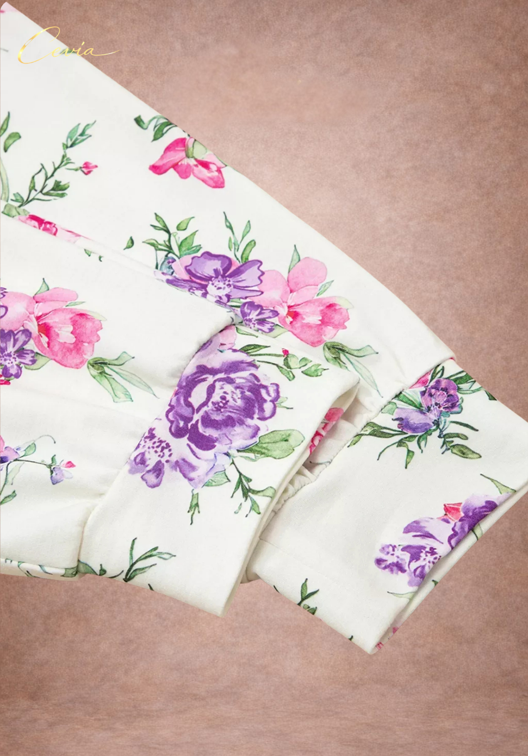 The Floréane Ivory Blossom Lounge Set