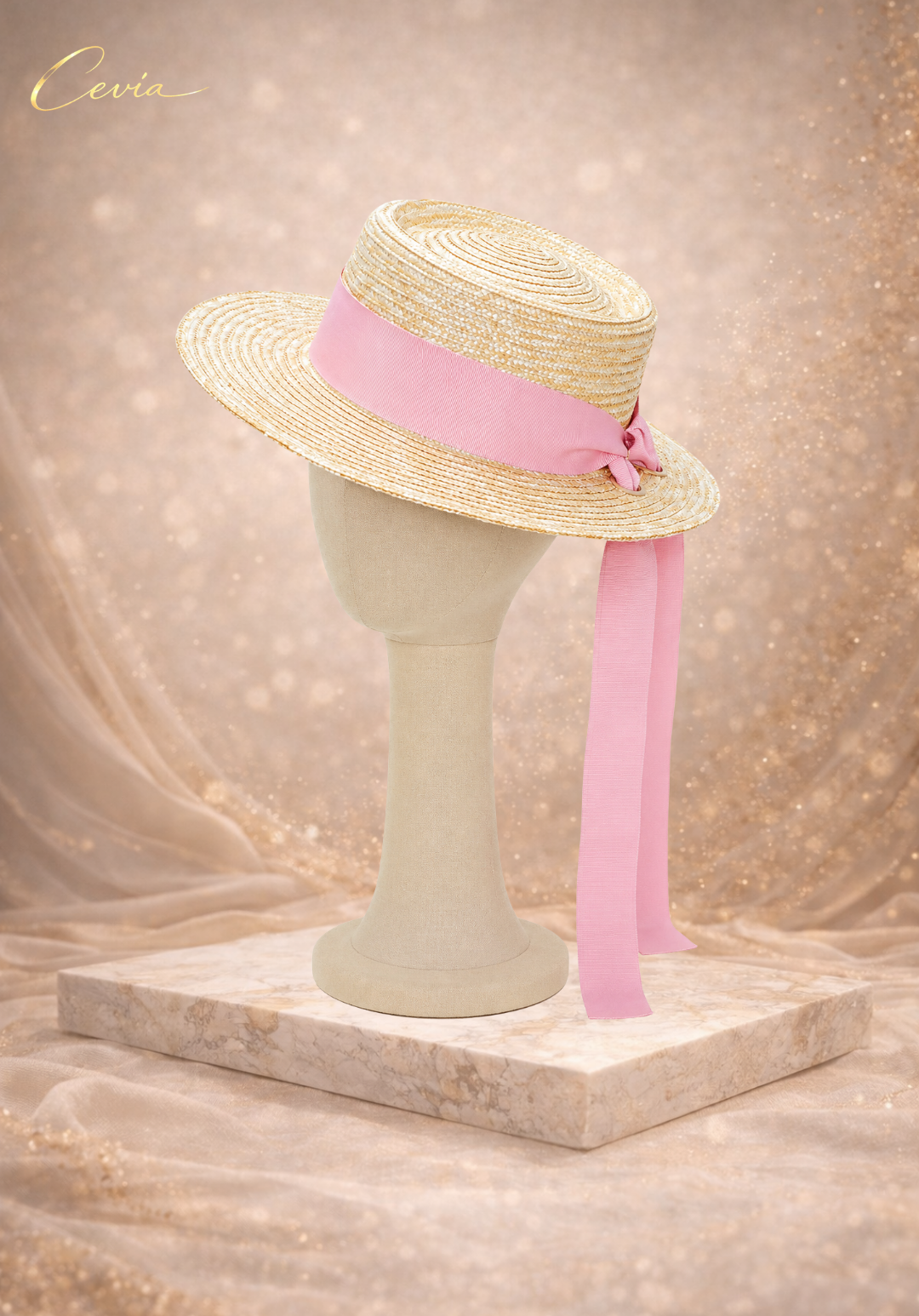 The Ribbon Grace Straw Hat