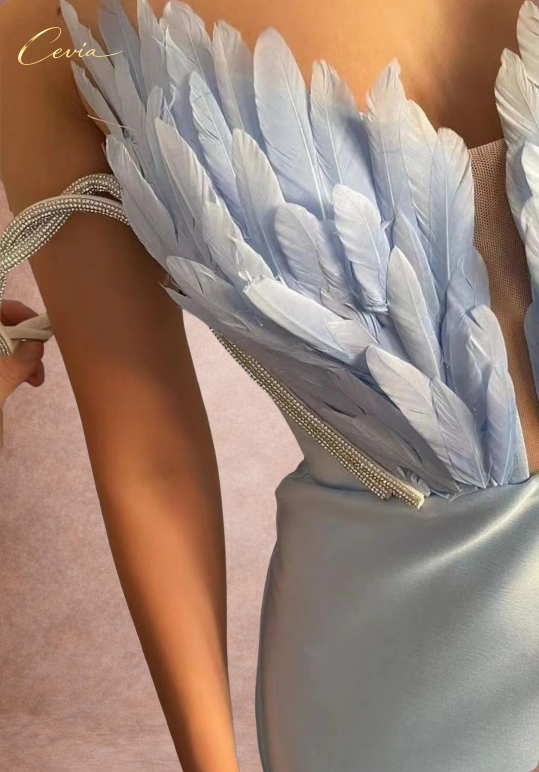 The Seraphine Aura Evening Gown