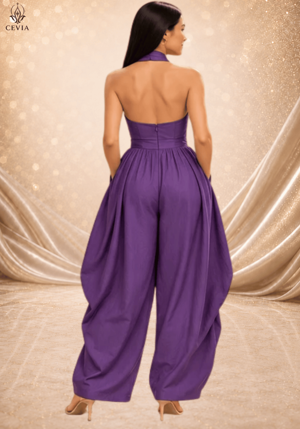 The Élan Crisscross Jumpsuit