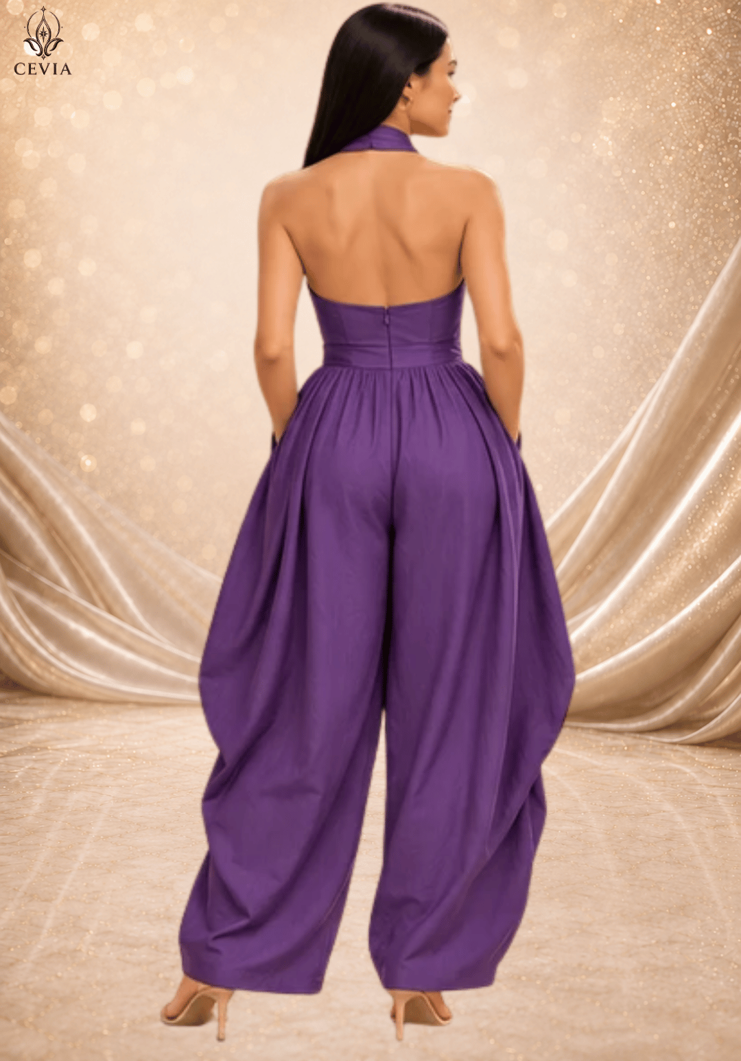 The Élan Crisscross Jumpsuit