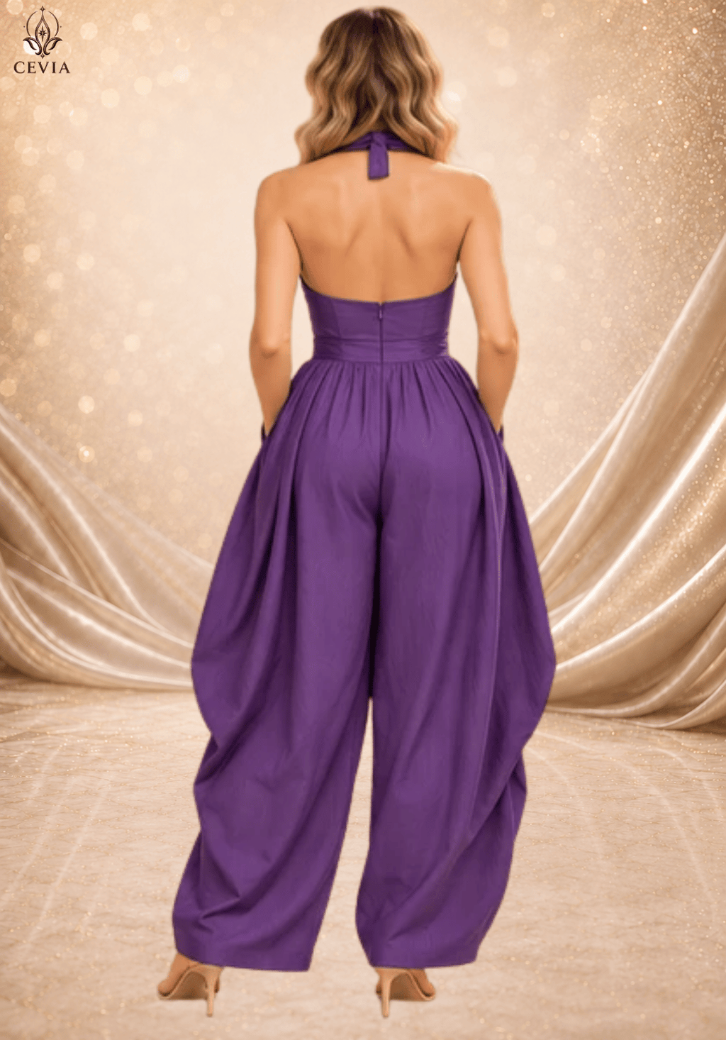 The Élan Crisscross Jumpsuit