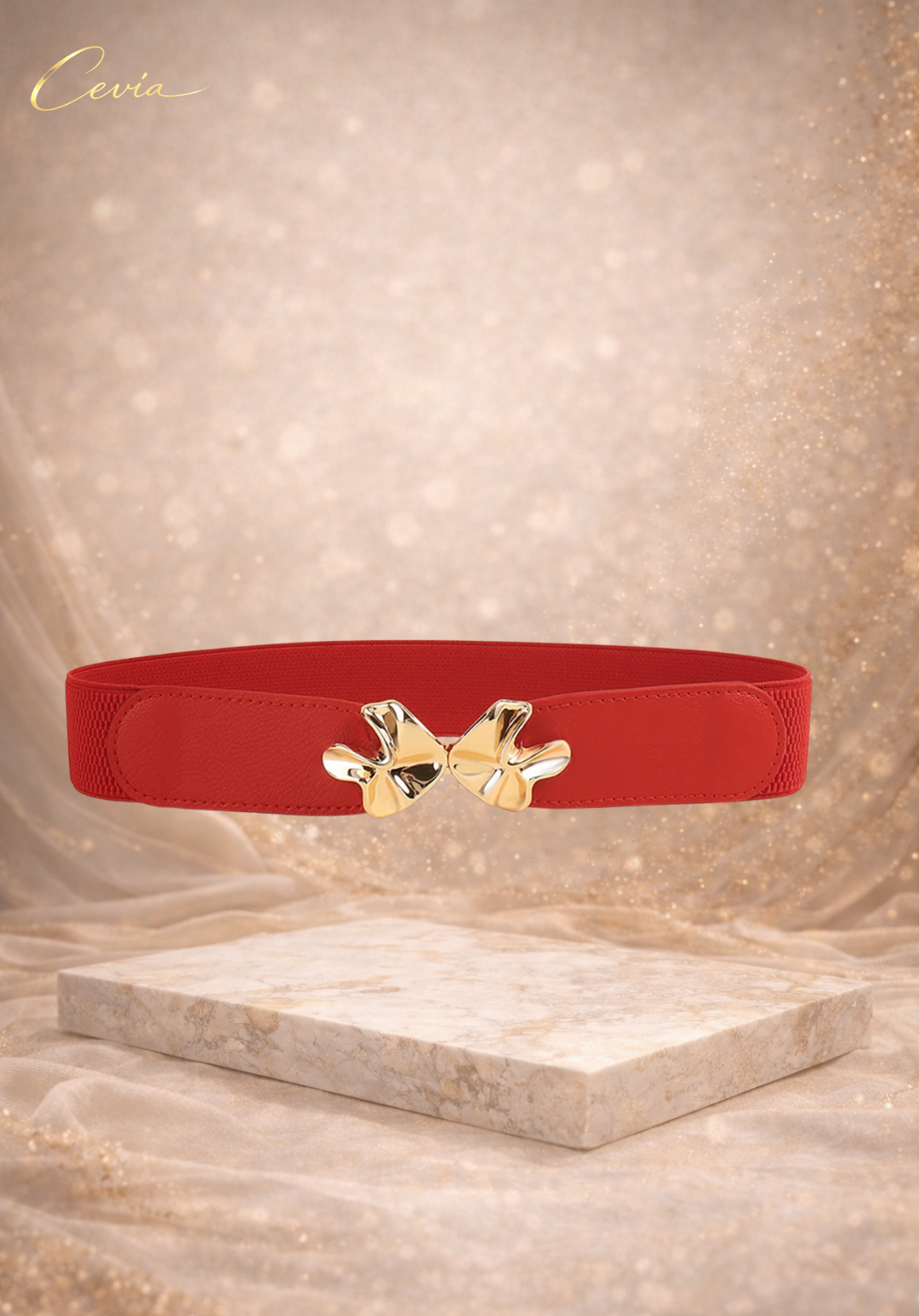 Sculpted Bow Statement Belt
