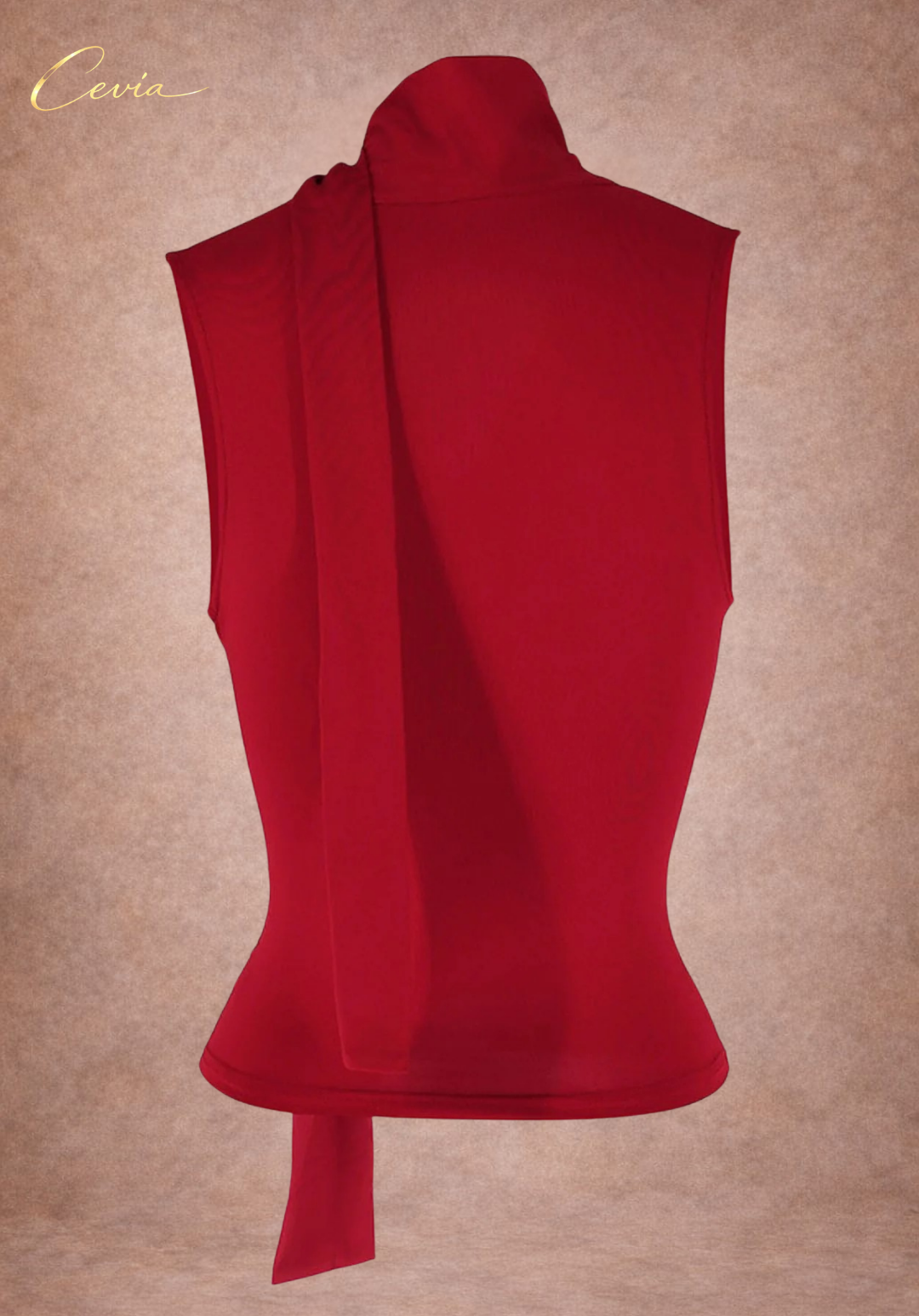 The Vivienne Draped Scarf Top
