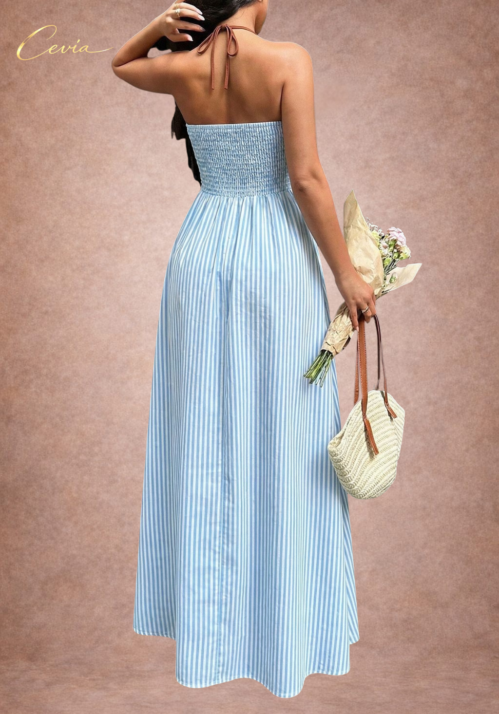 The Celestine Flowing Maxi Dress