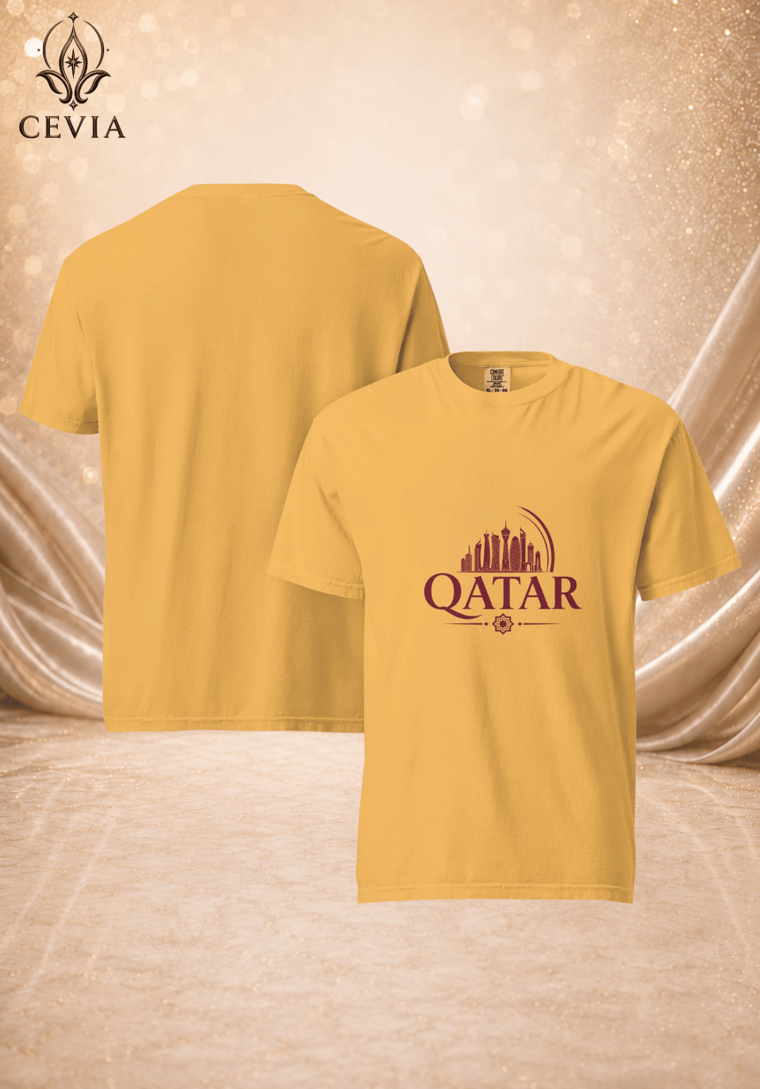 The Qatar Supporter Graphic Tee