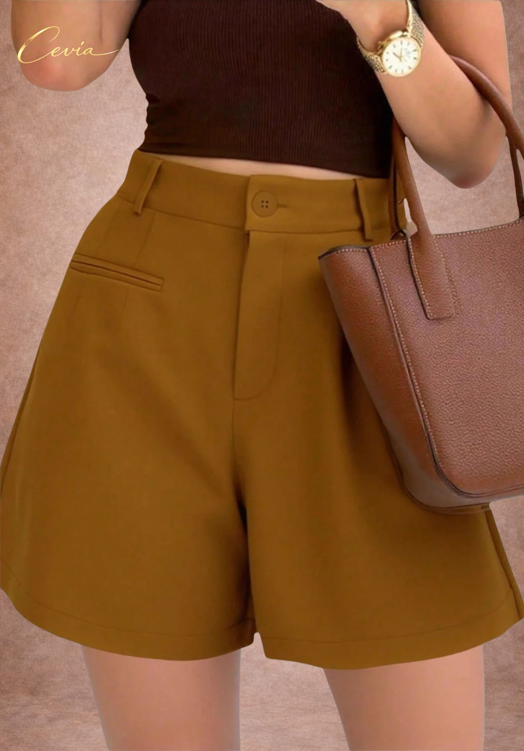 The Monaco Elegance Tailored Shorts