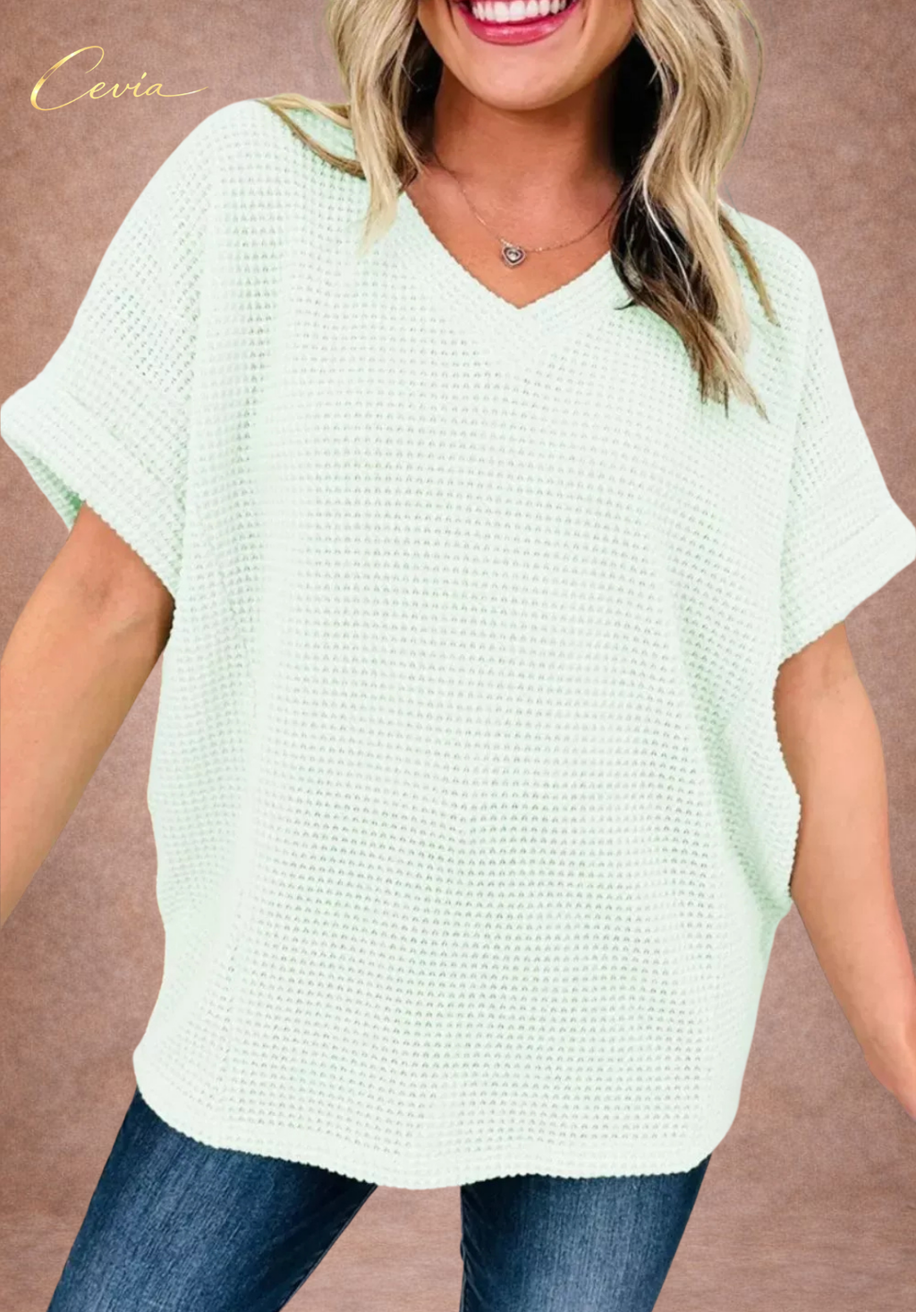 The Riviera Soft Waffle Lounge Tee