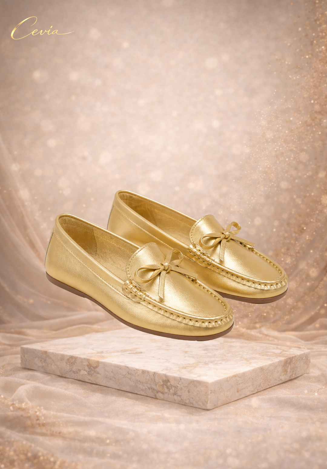 The Classic Bow Comfort Loafers