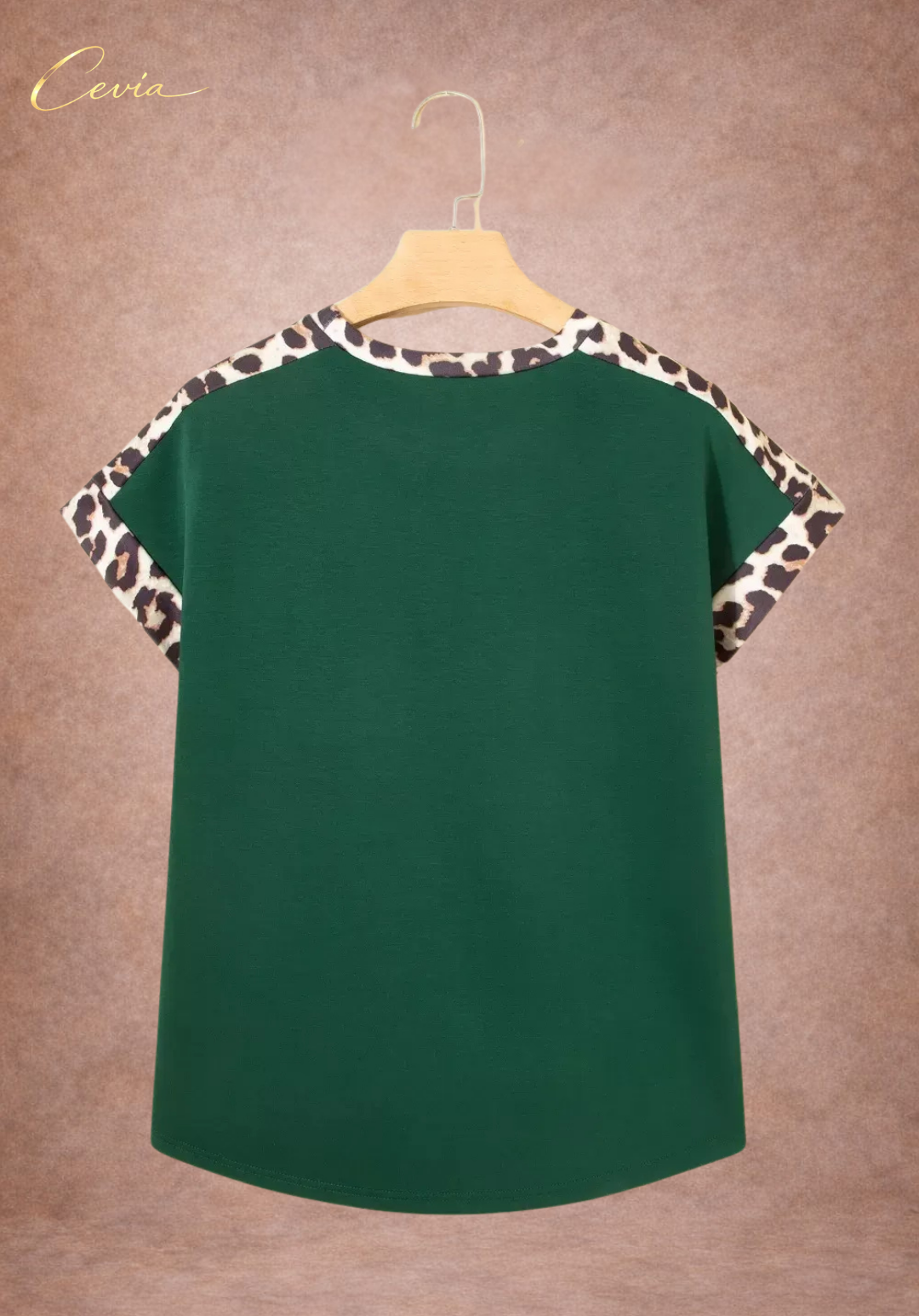 The Wild Elegance Contrast Tee