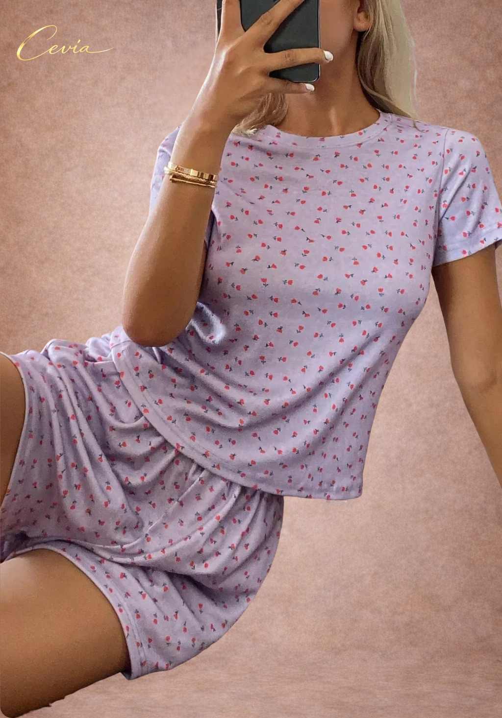 Roseline Whisper Pajama Set