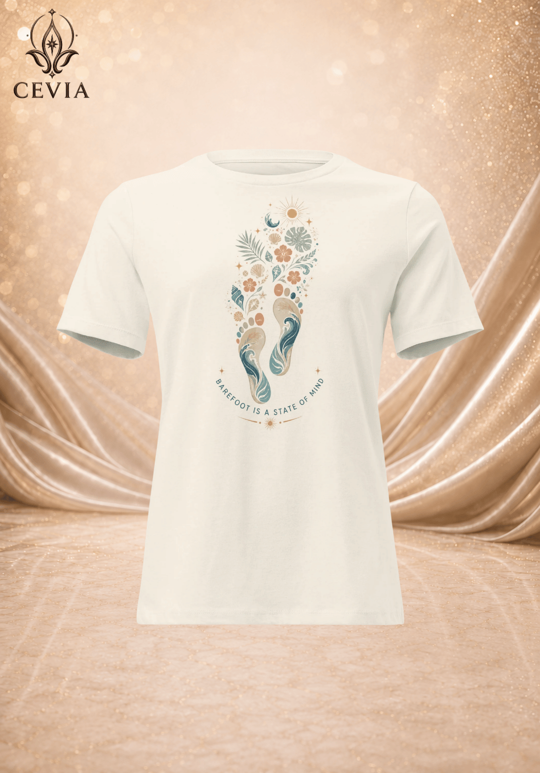The Barefoot State of Mind Graphic Tee