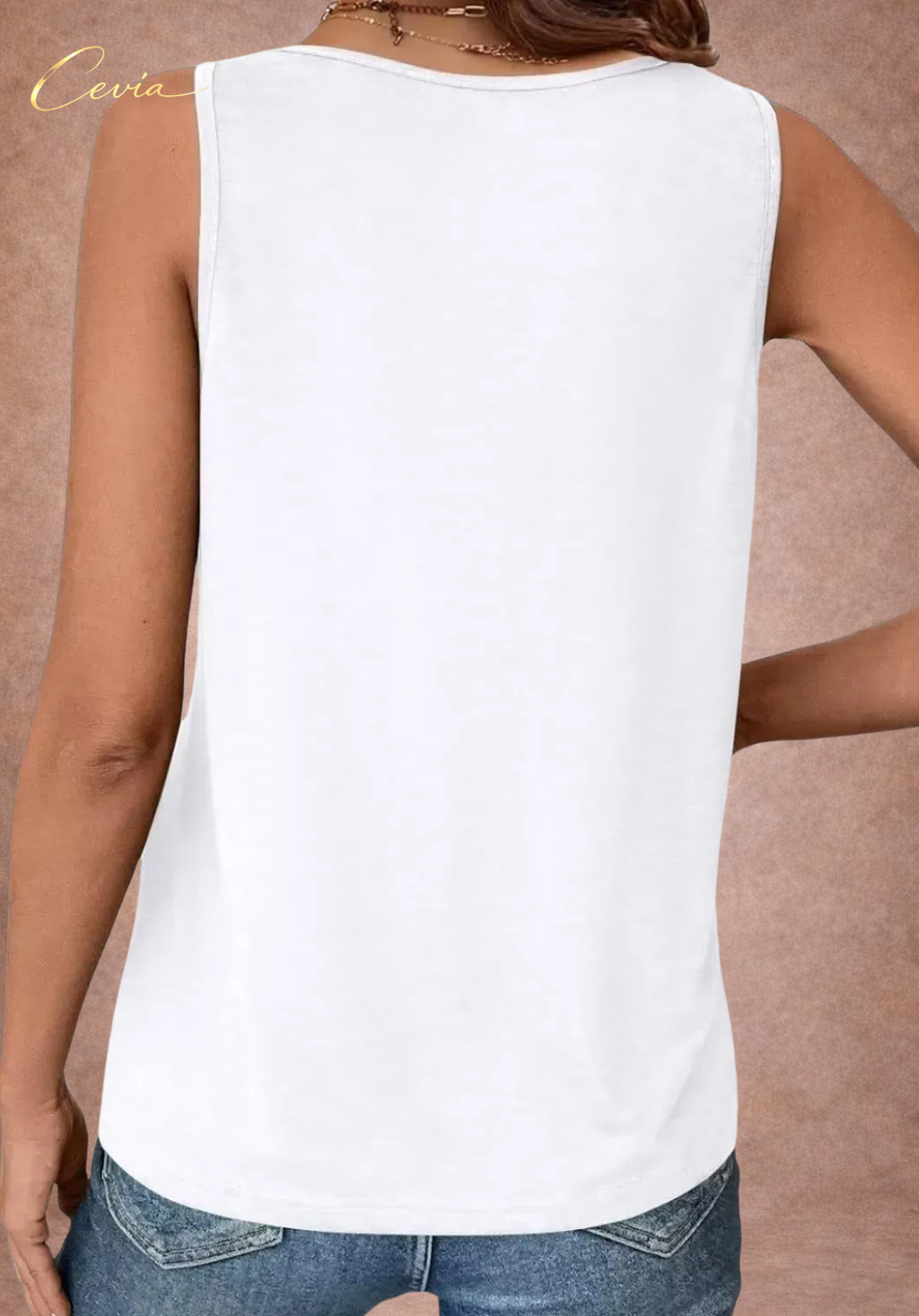 The Rosalie Soft Drape Tank