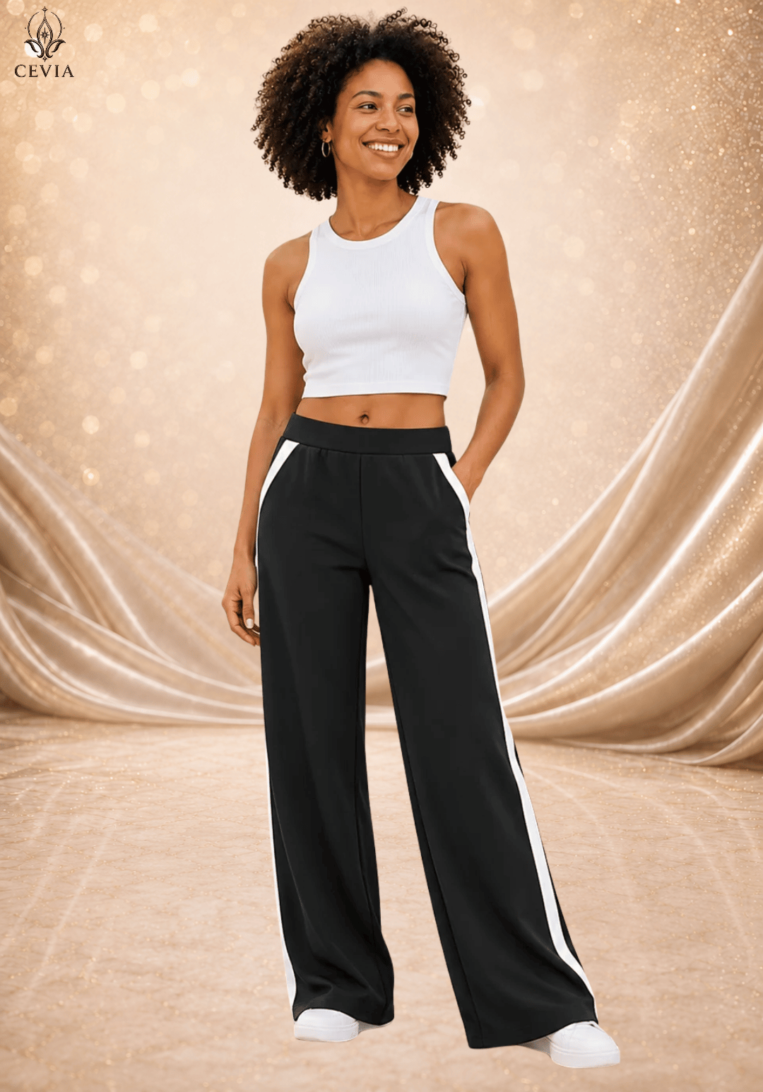 The Essential Fluid Wide-Leg Pants