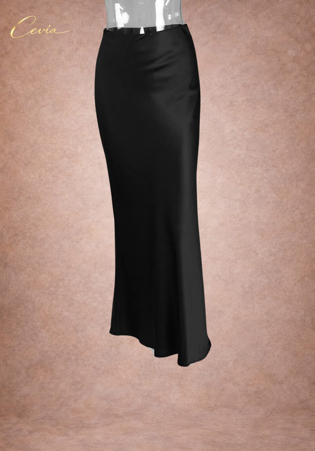 The Valiene Fluid Silhouette Maxi Skirt