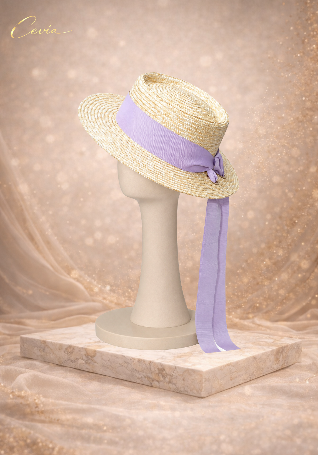 The Ribbon Grace Straw Hat