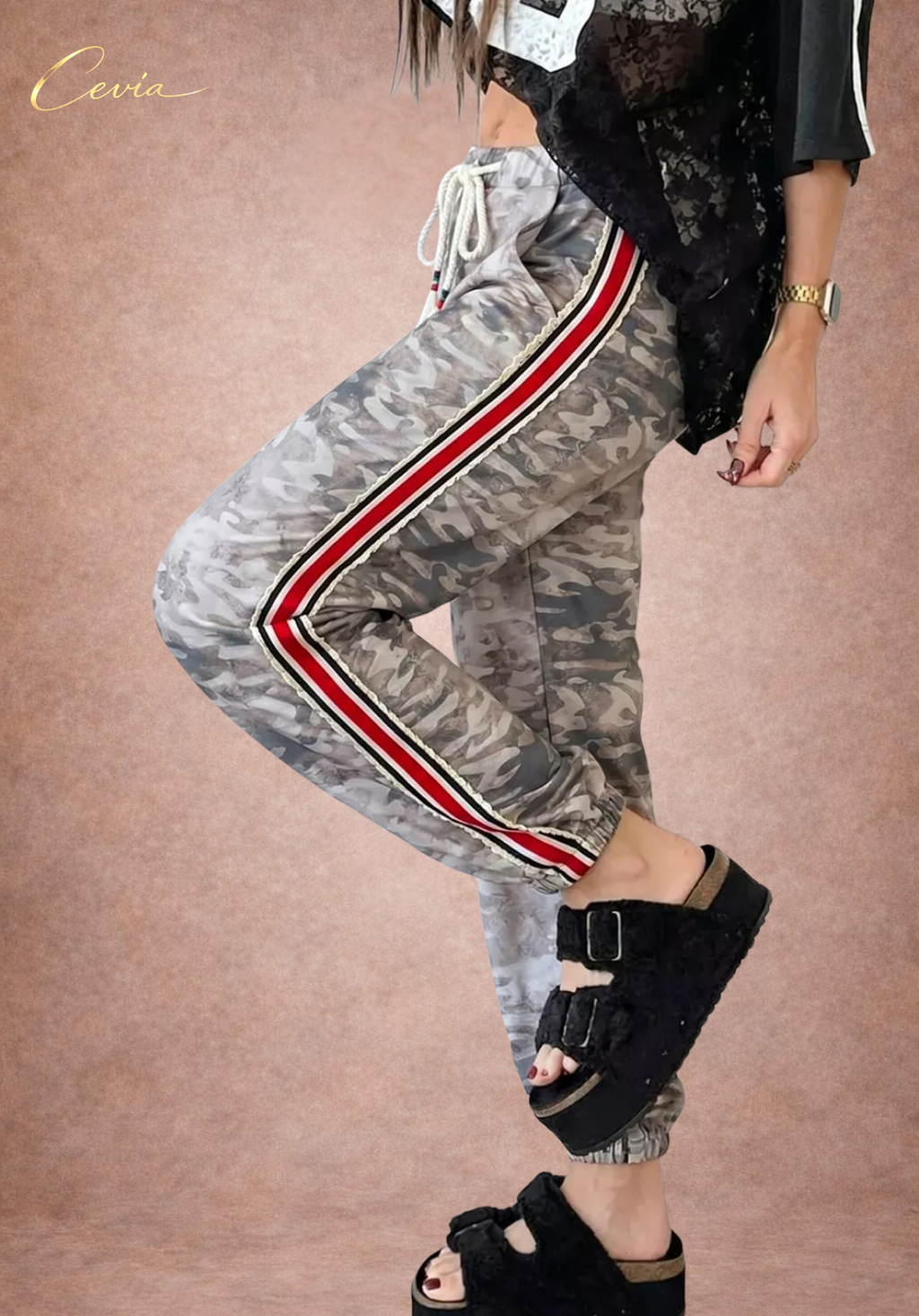 The Urban Rebel Camo Joggers