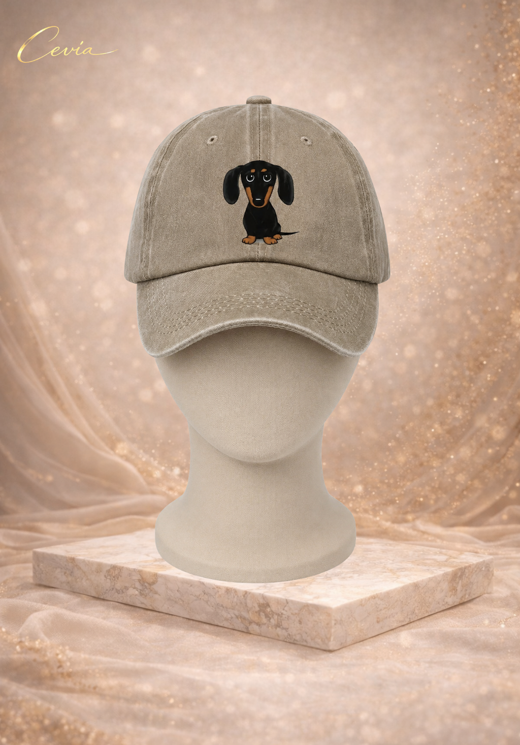 The Playful Pup Vintage Cap