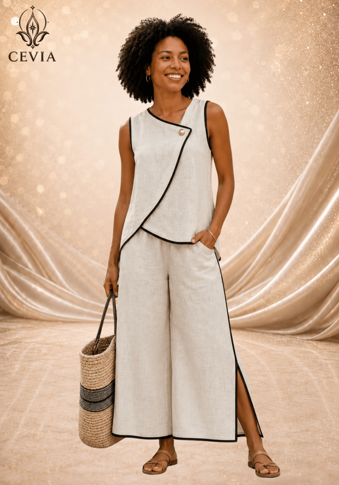 The Santorini Grace Two-Piece Set