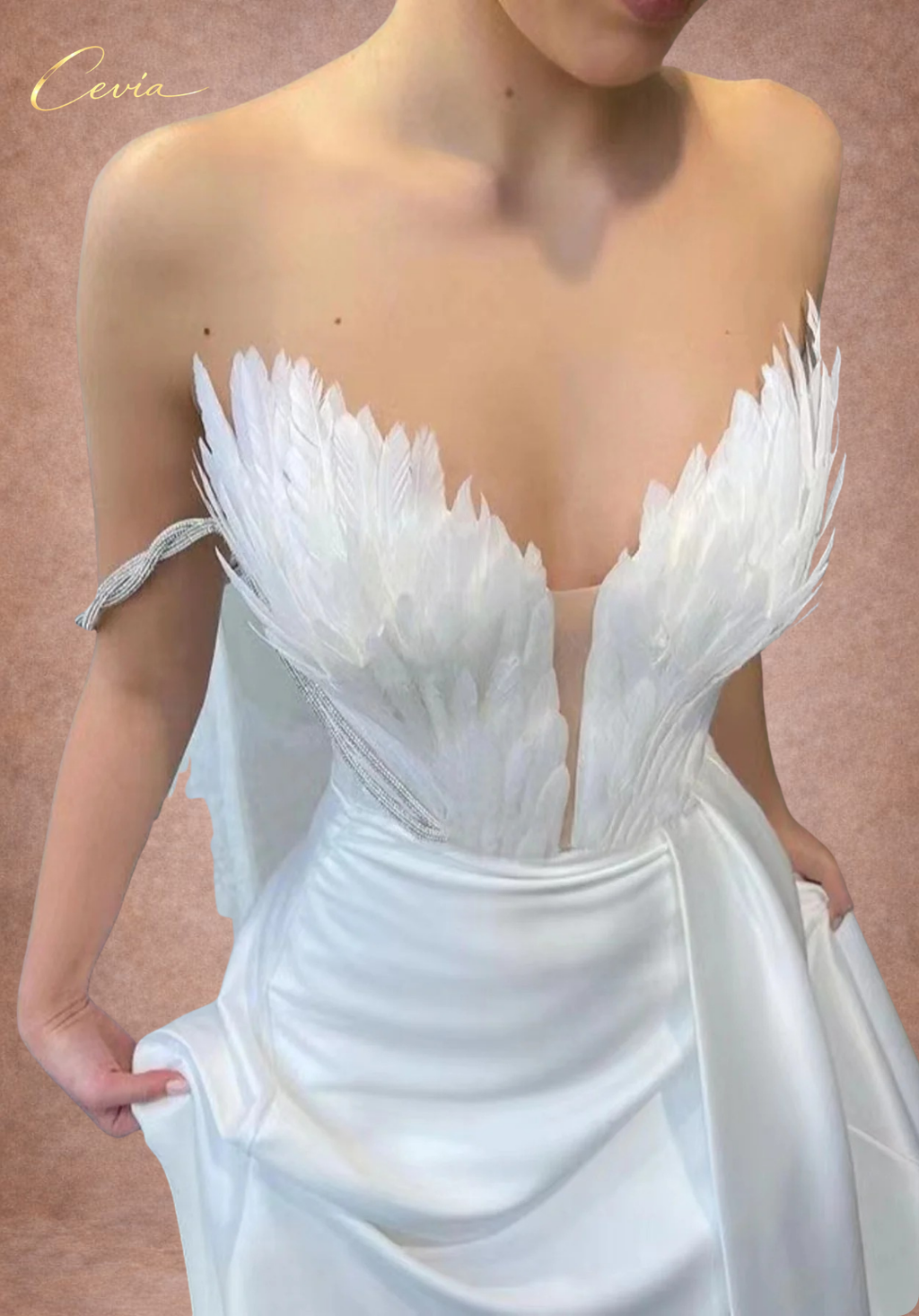 The Seraphine Aura Evening Gown