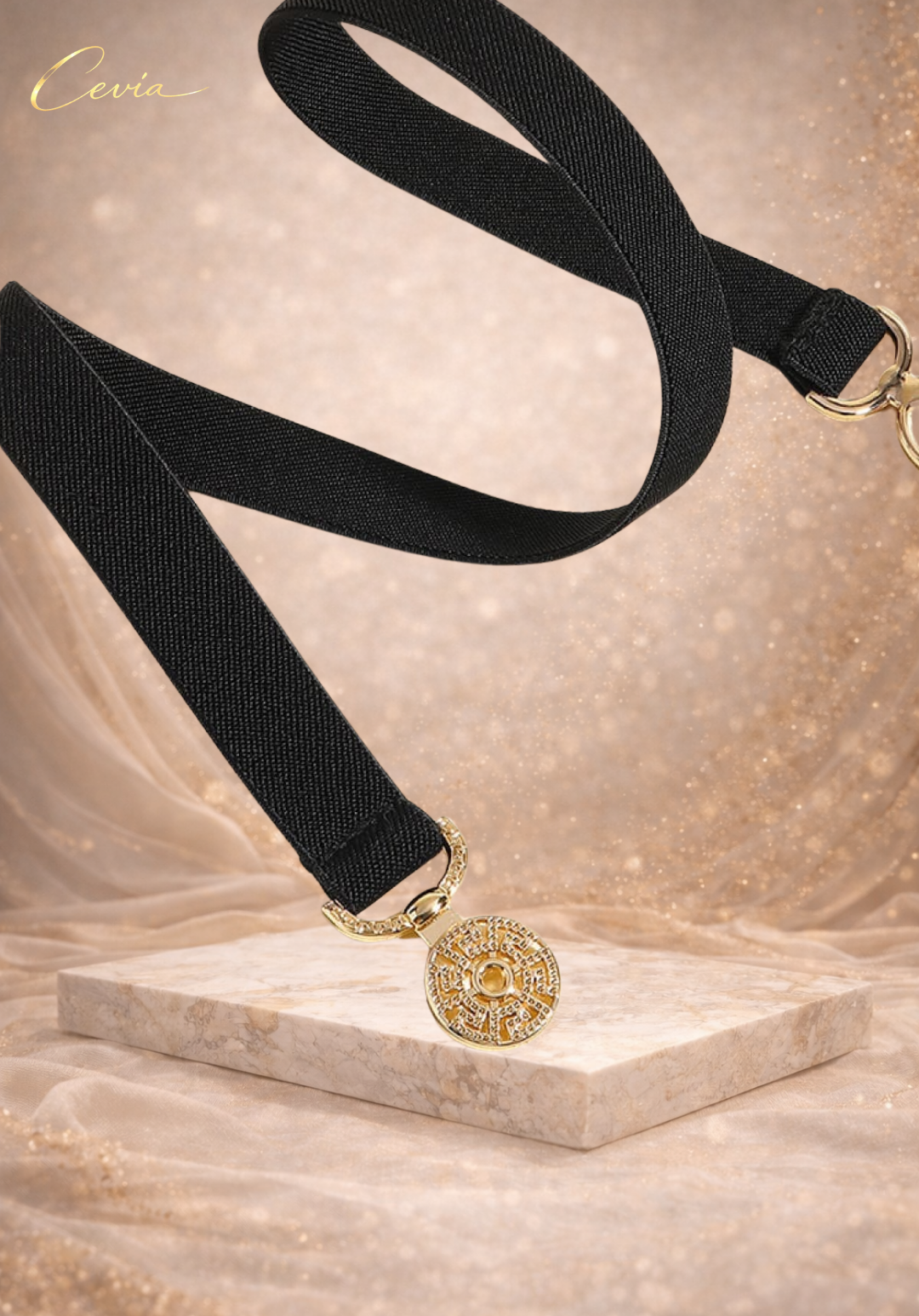 The Elorie Medallion Waist Belt
