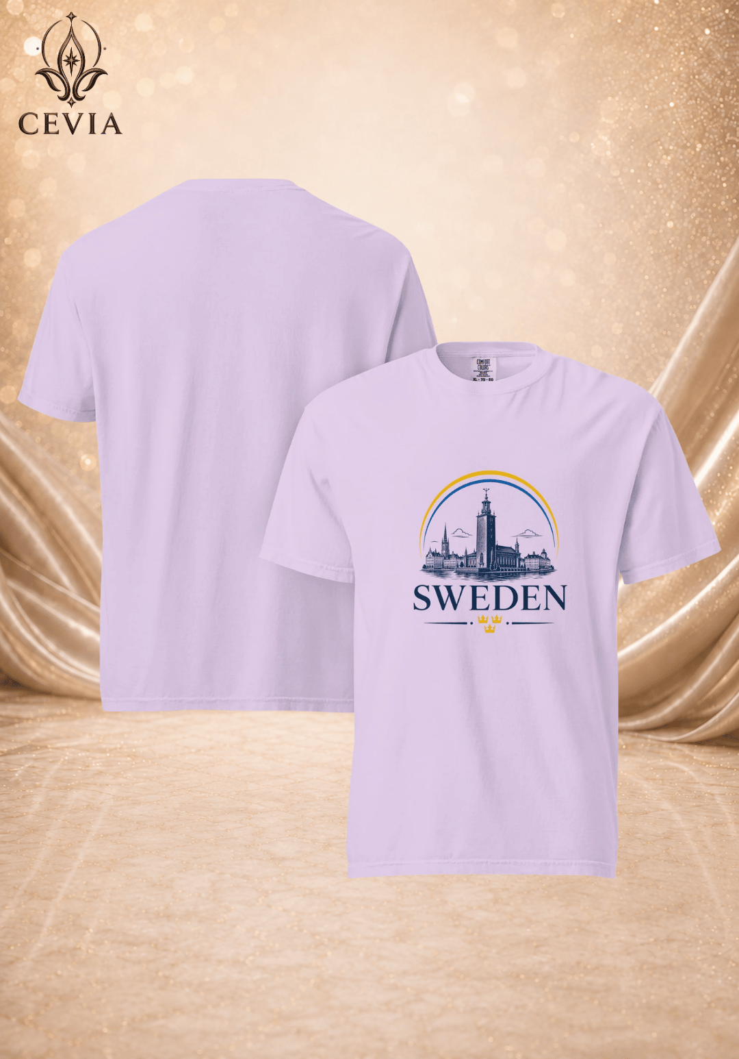The Sweden Supporter Graphic Tee