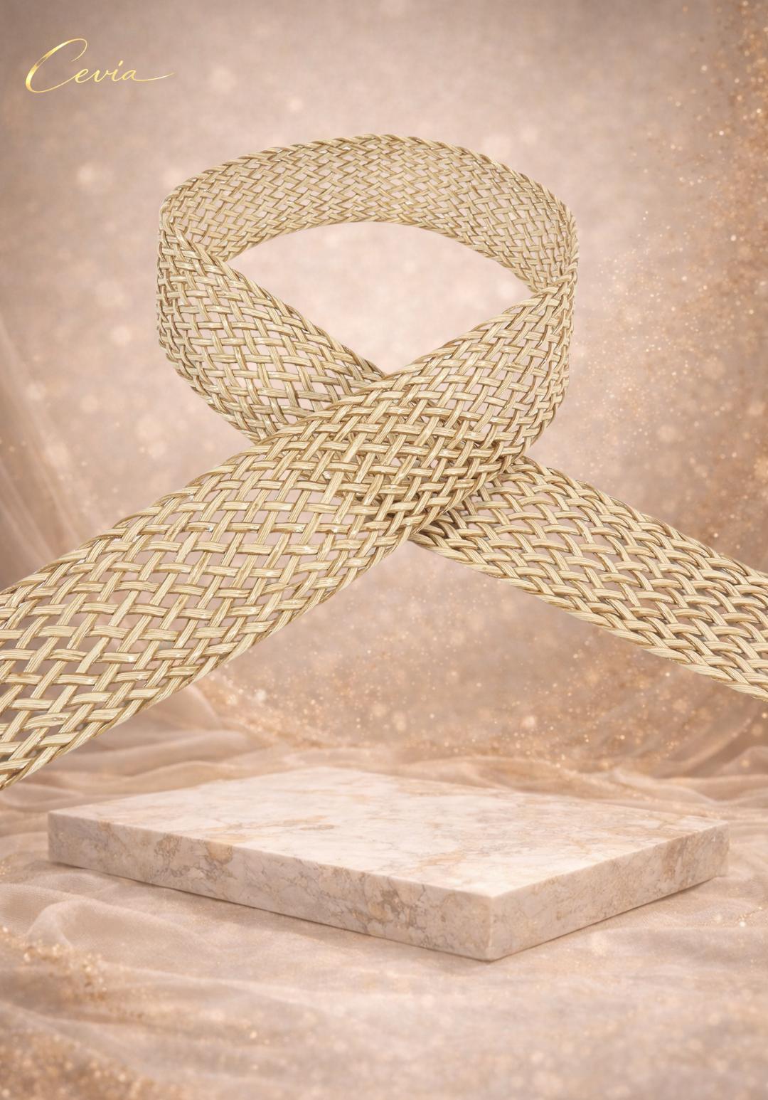 The Serinelle Woven Waist Belt