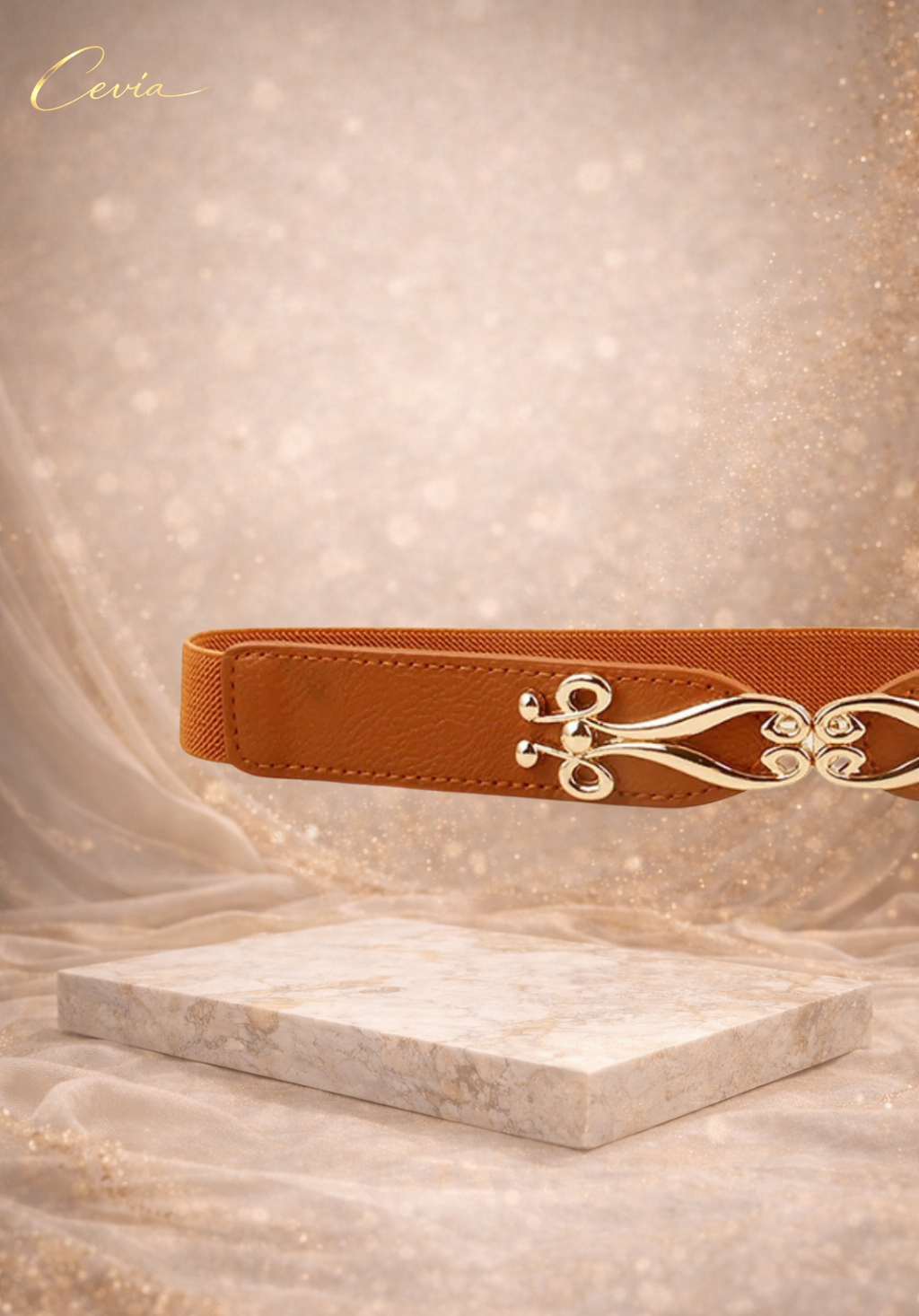 The Éloane Sculpted-Link Waist Belt