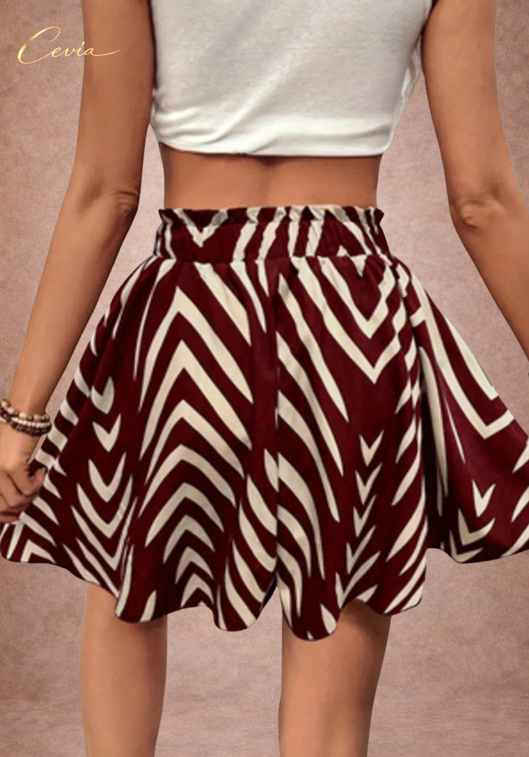 The Safari Flow Printed Shorts