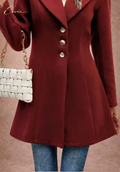 Urban Classic Buttoned Flare Coat