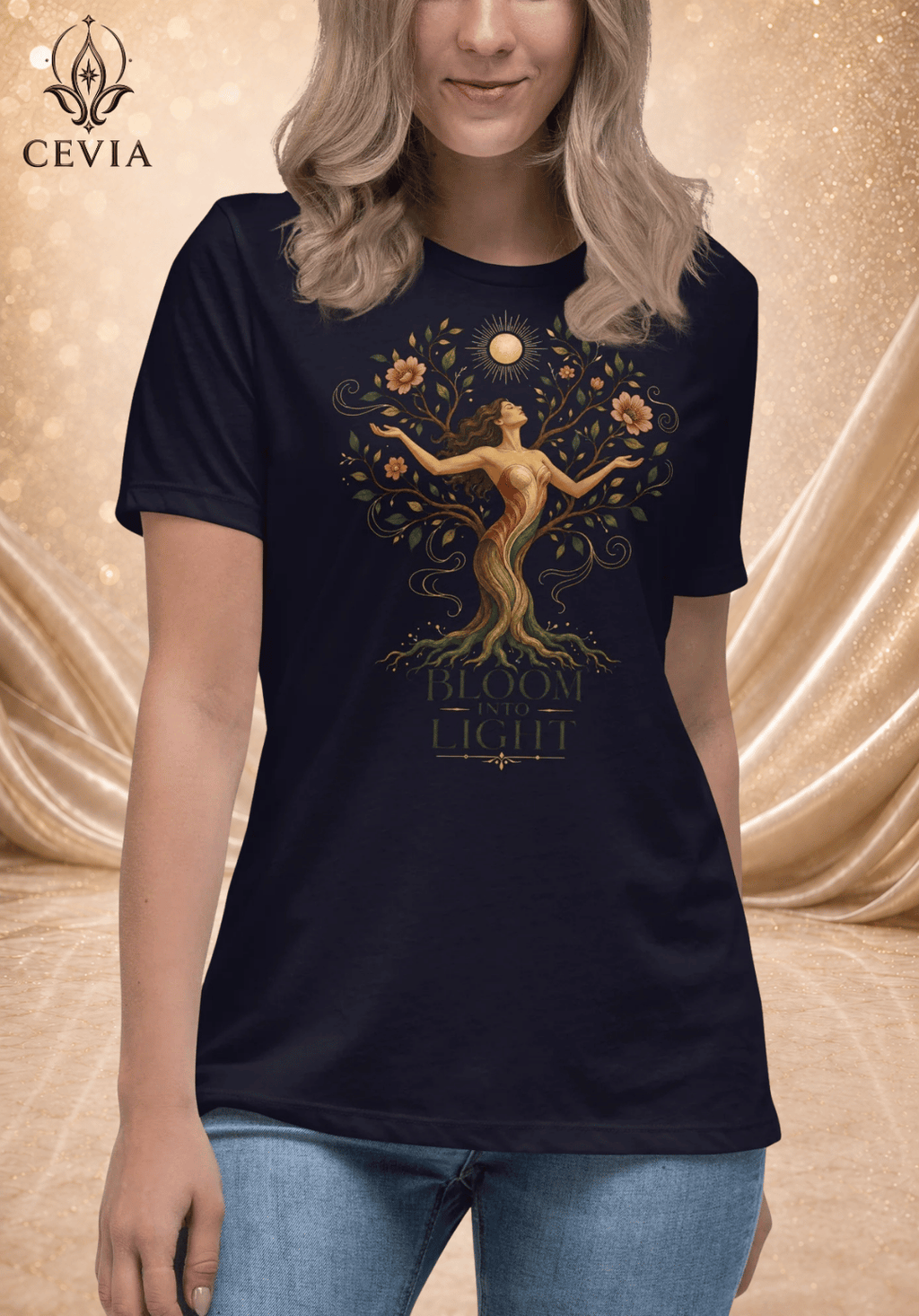 The Bloom Into Light Graphic Tee