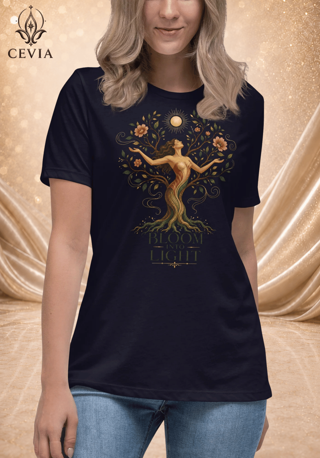 The Bloom Into Light Graphic Tee