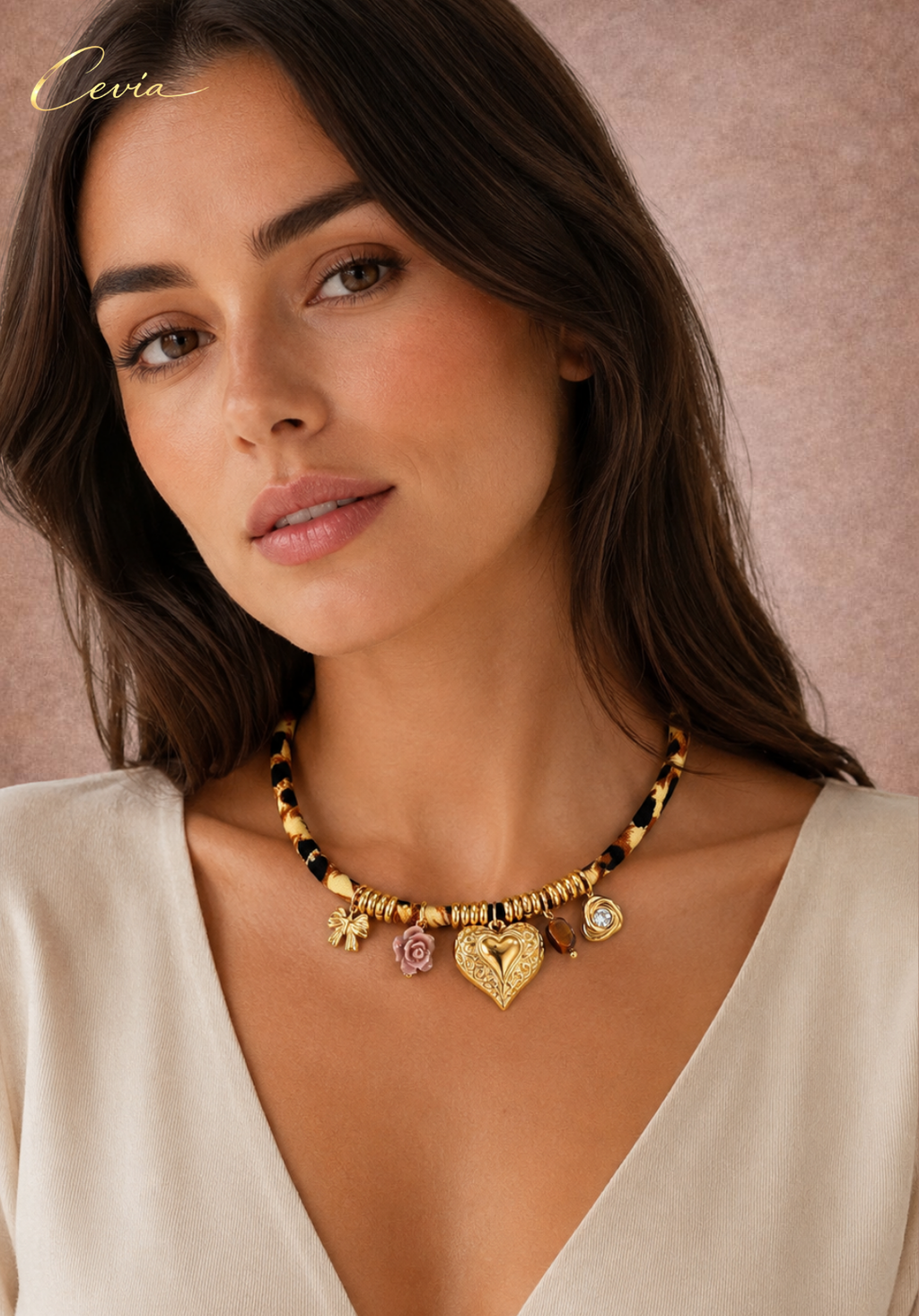 The Safari Luxe Charm Necklace