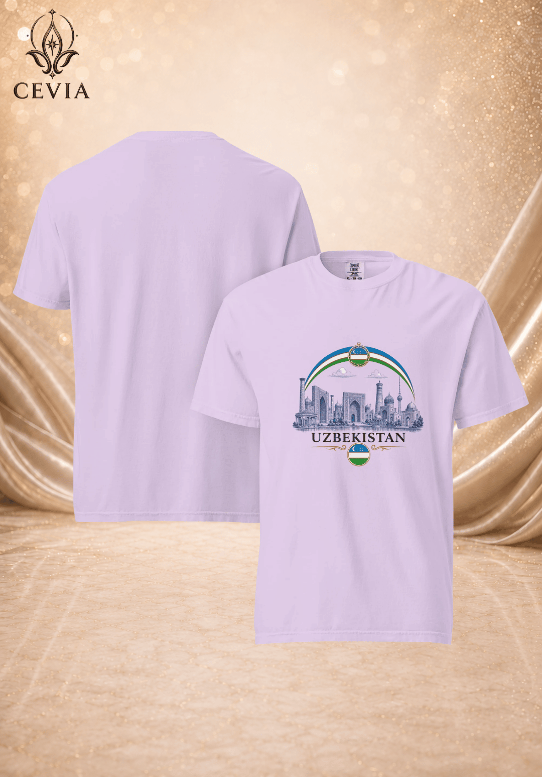 The Uzbekistan Supporter Graphic Tee