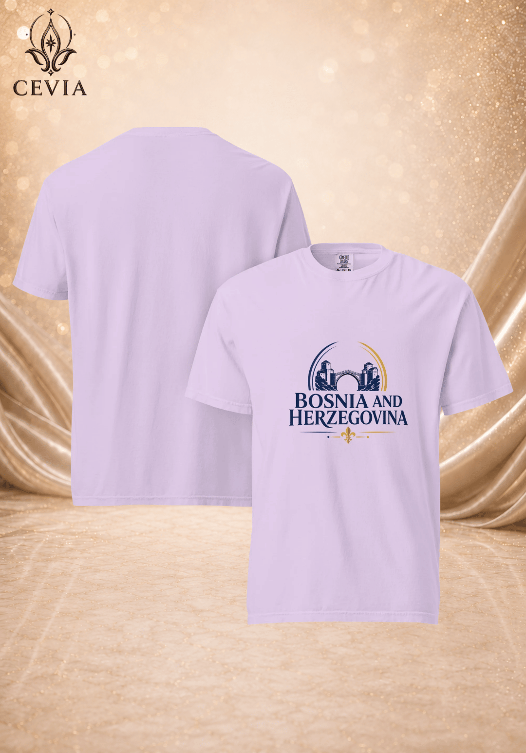 The Bosnia and Herzegovina Supporter Graphic Tee