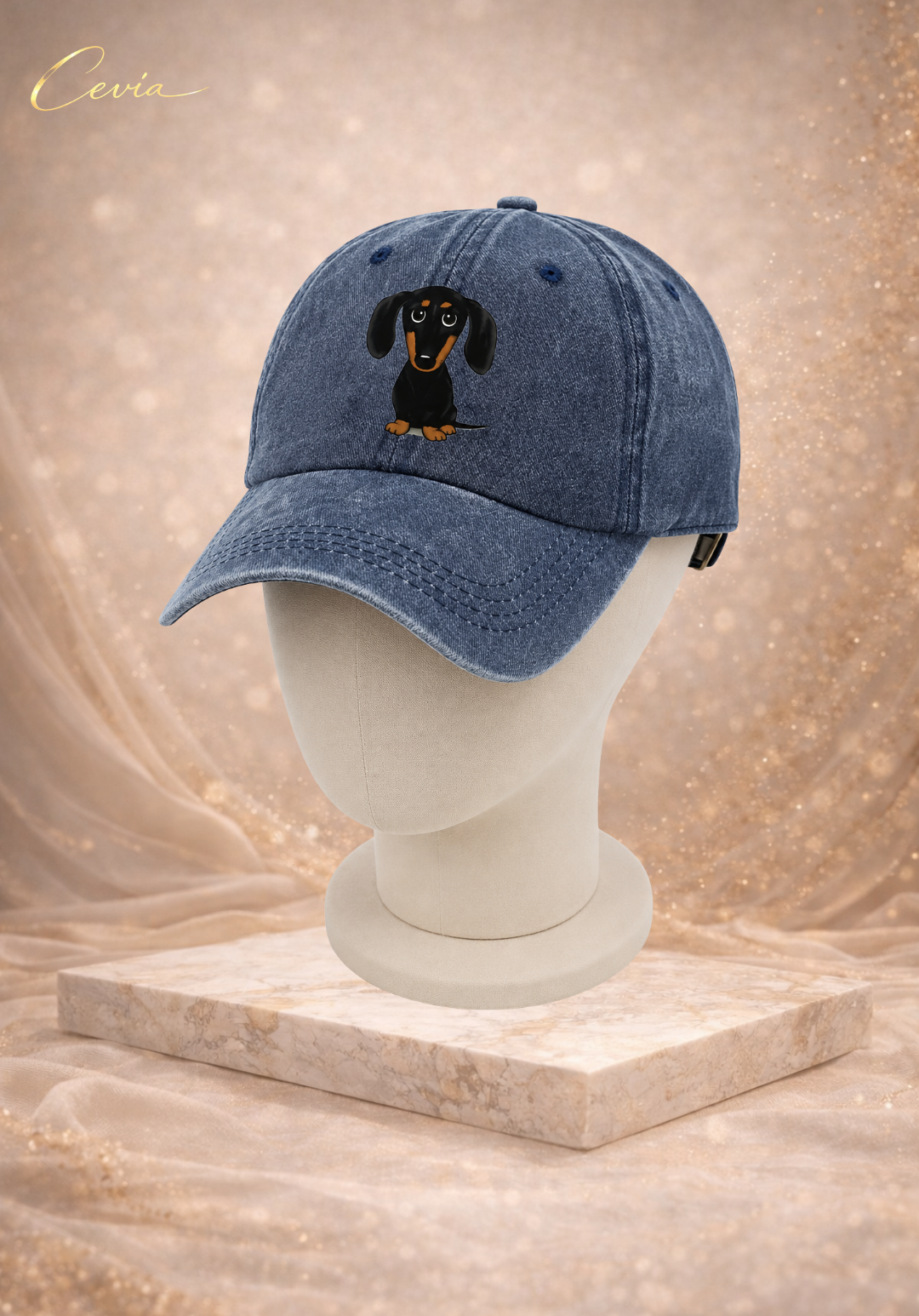 The Playful Pup Vintage Cap