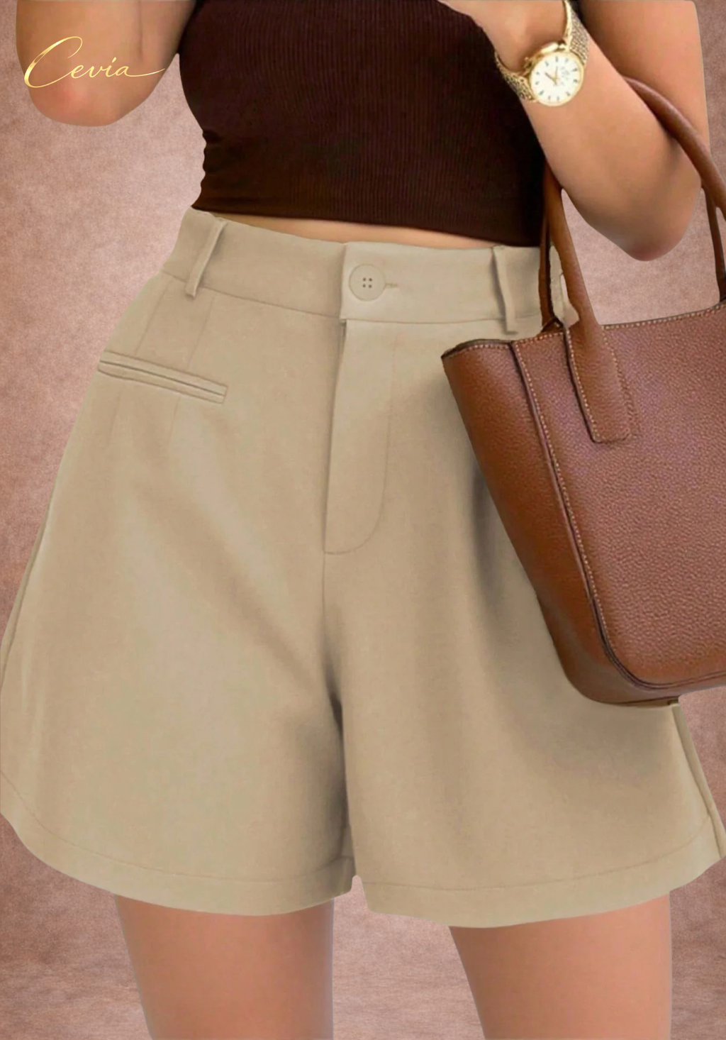 The Monaco Elegance Tailored Shorts